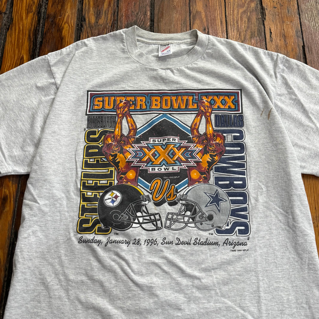 Vintage Super Bowl XXX T-shirt Sz XXL