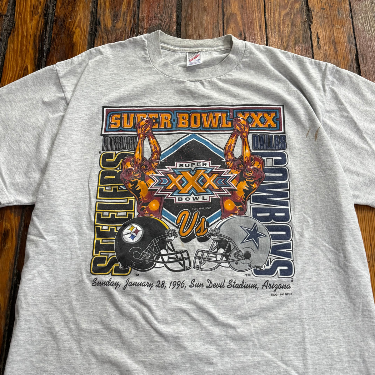 Vintage Super Bowl XXX T-shirt Sz XXL