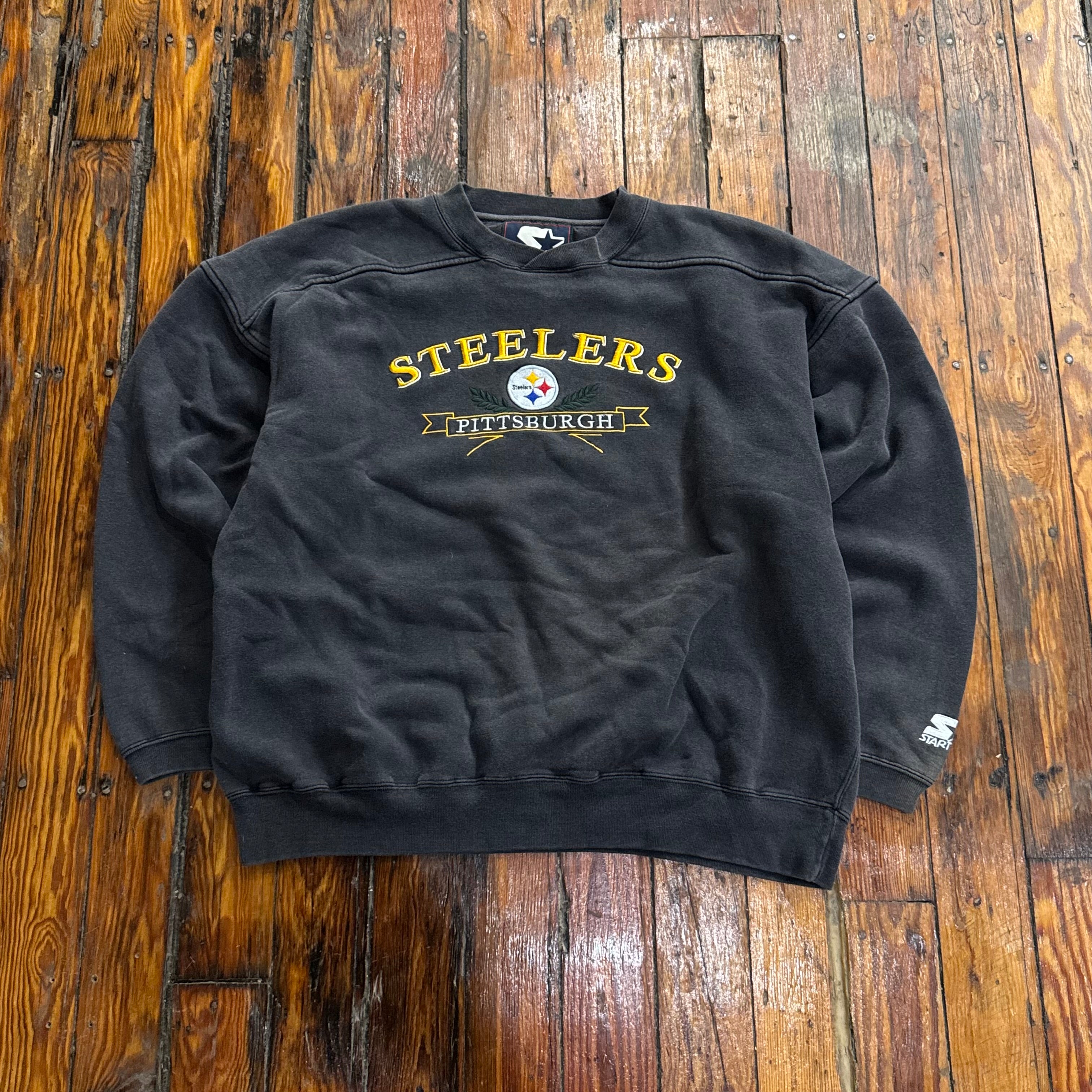 Vintage Starter Pittsburg Steelers Crewneck Sz L