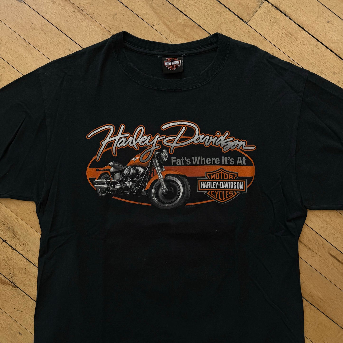 Harley Davidson Fat is where it’s at Arizona T-shirt Sz M