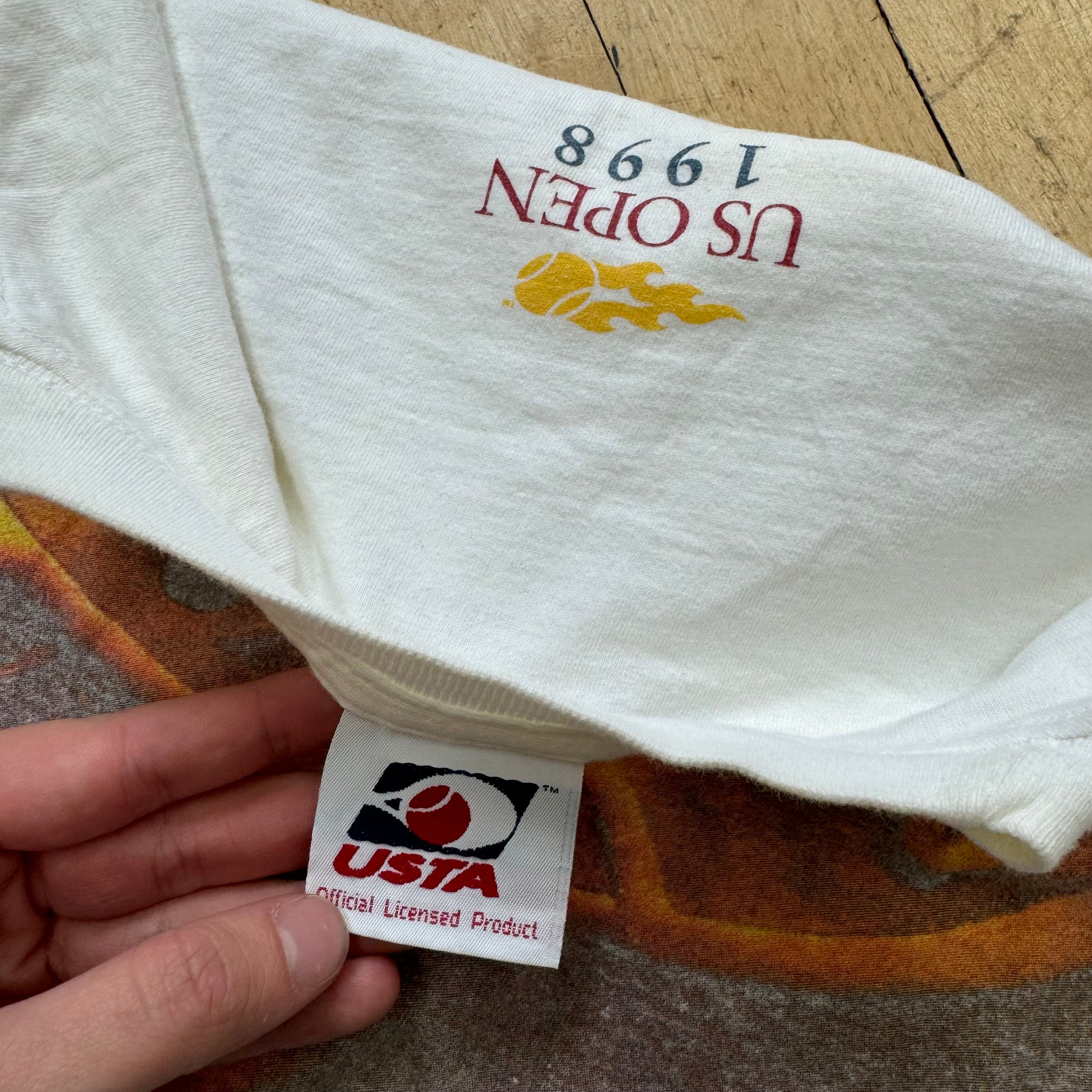 Vintage Us Open Tennis T-shirt Sz L