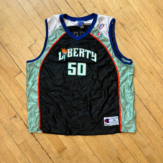 Vintage WNBA Liberty “Lobo” Jersey Sz XL