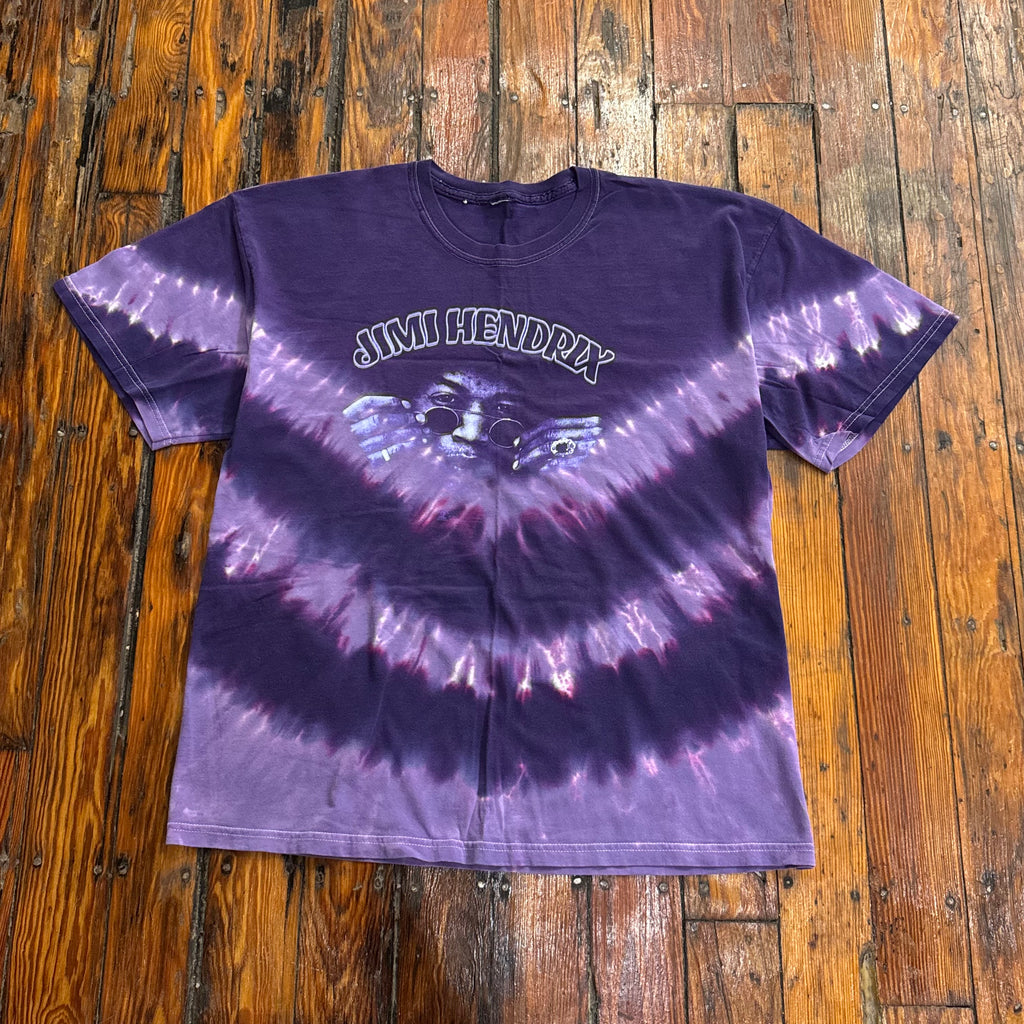 Y2K Jimmi Hendrix Tie Dye T-shirt Sz XL
