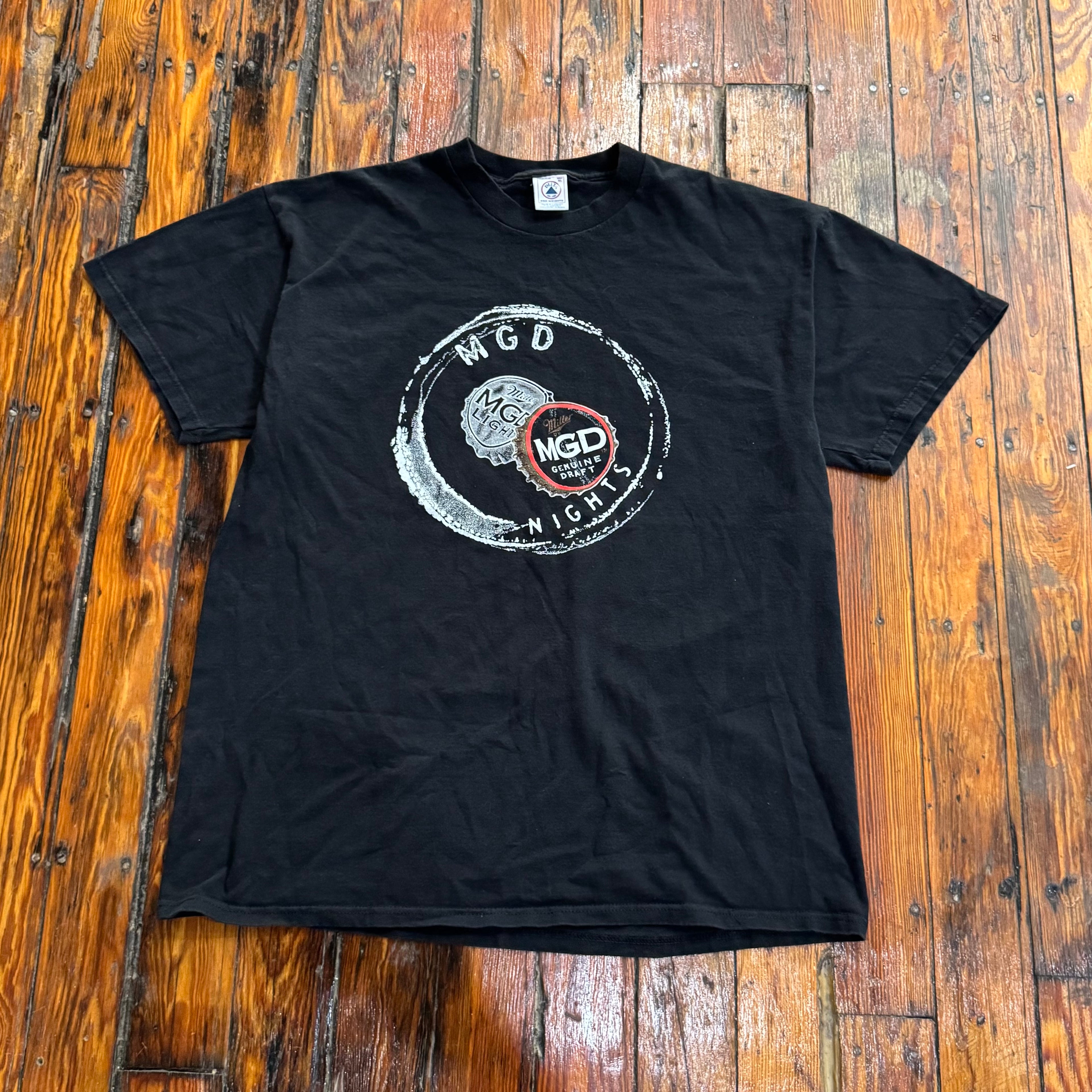 Vintage Miller Genuine Draft Beer T-shirt Sz XL