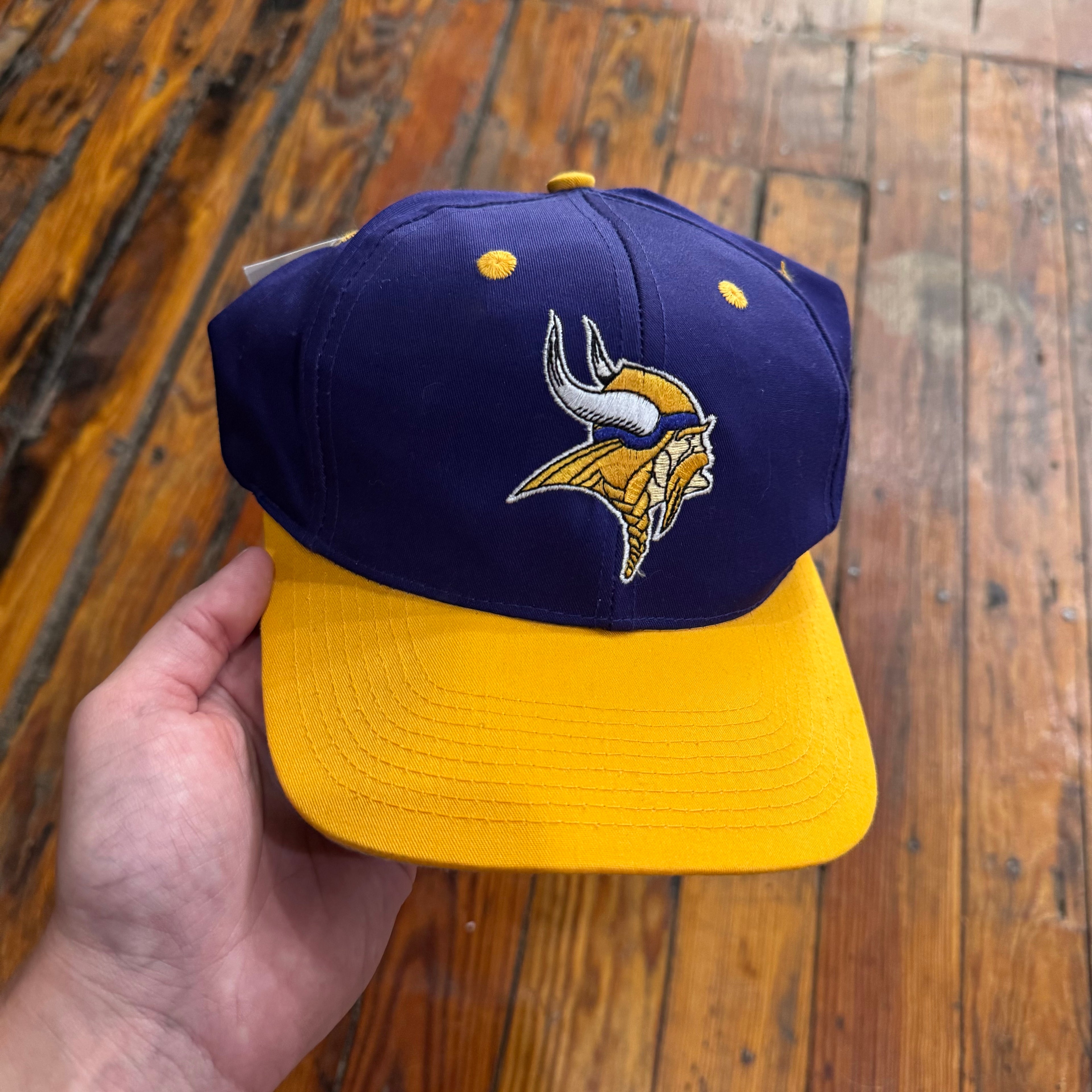 Vintage Minnesota Vikings Snapback Hat