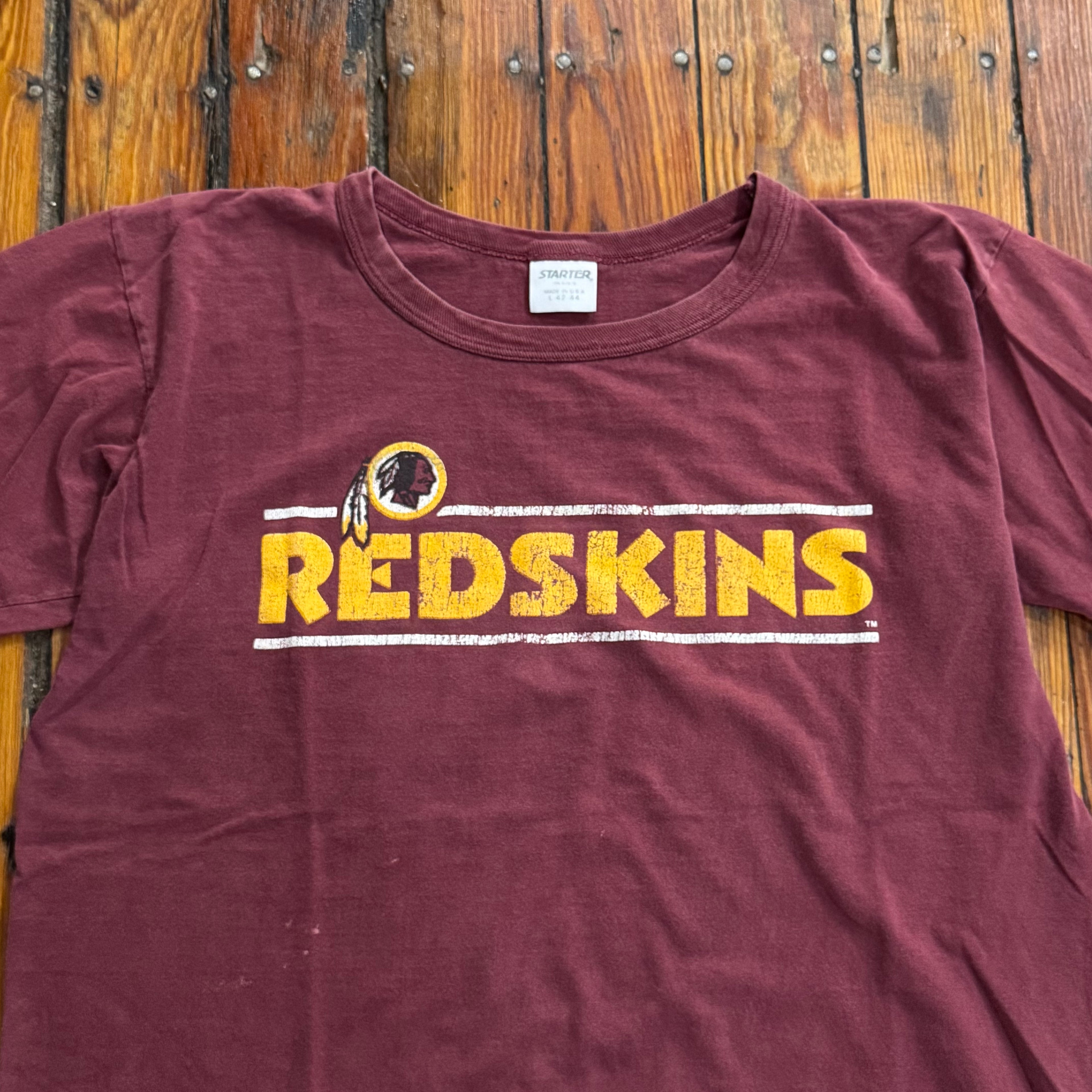 Vintage Starter RedSkins T-shirt Sz M