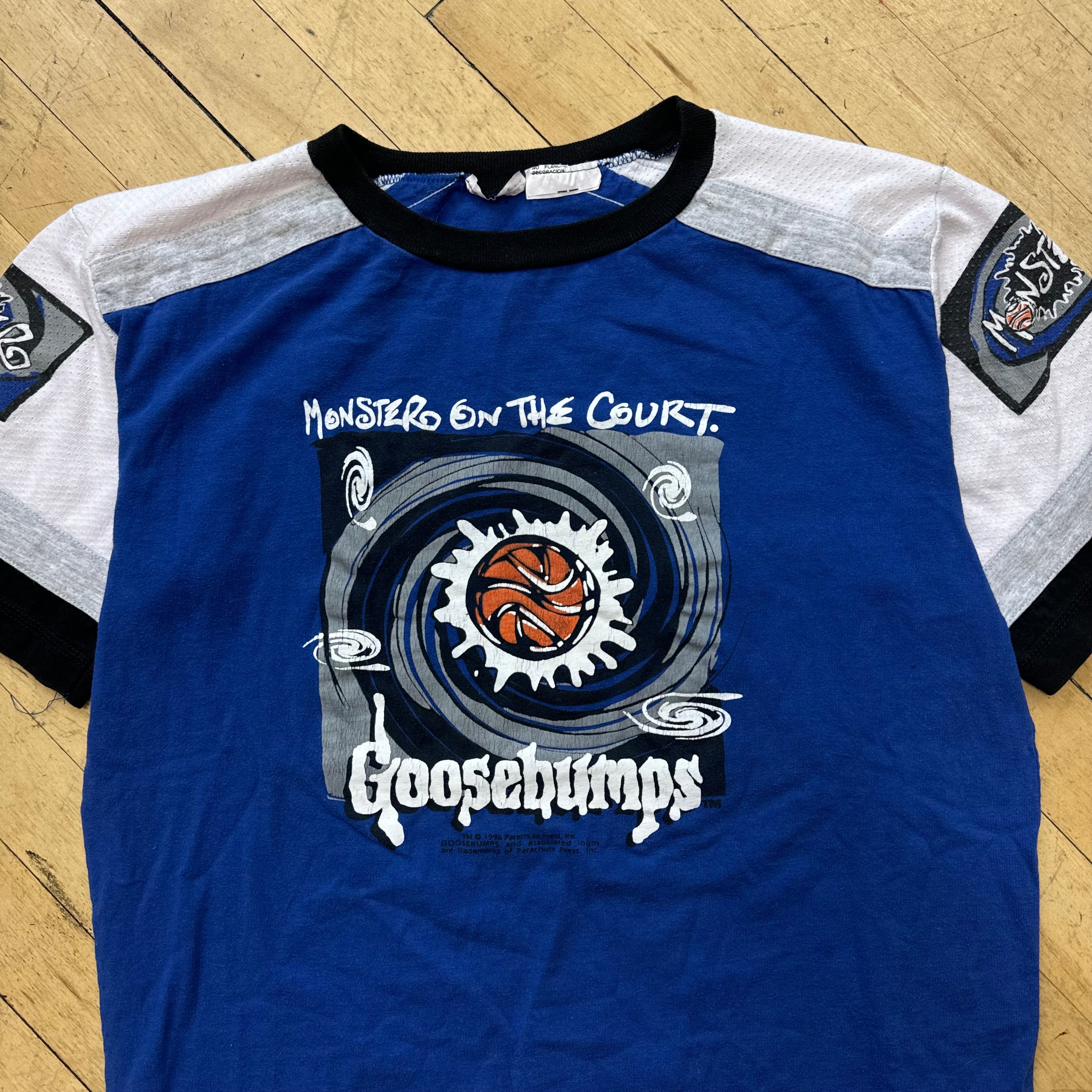 Vintage Goosebumps Basketball T-shirt Sz S