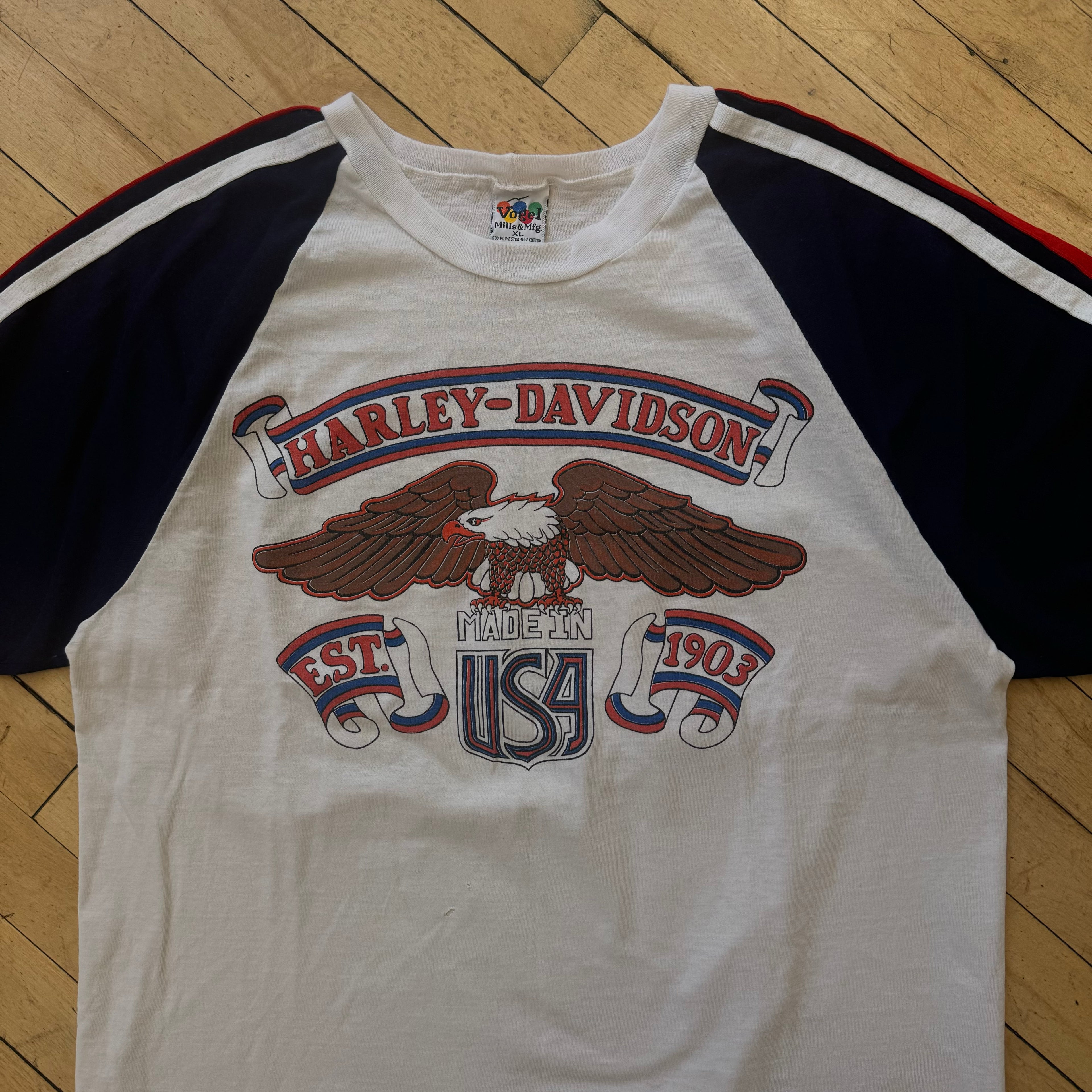 Vintage Harley Davidson USA T-shirt Sz XL