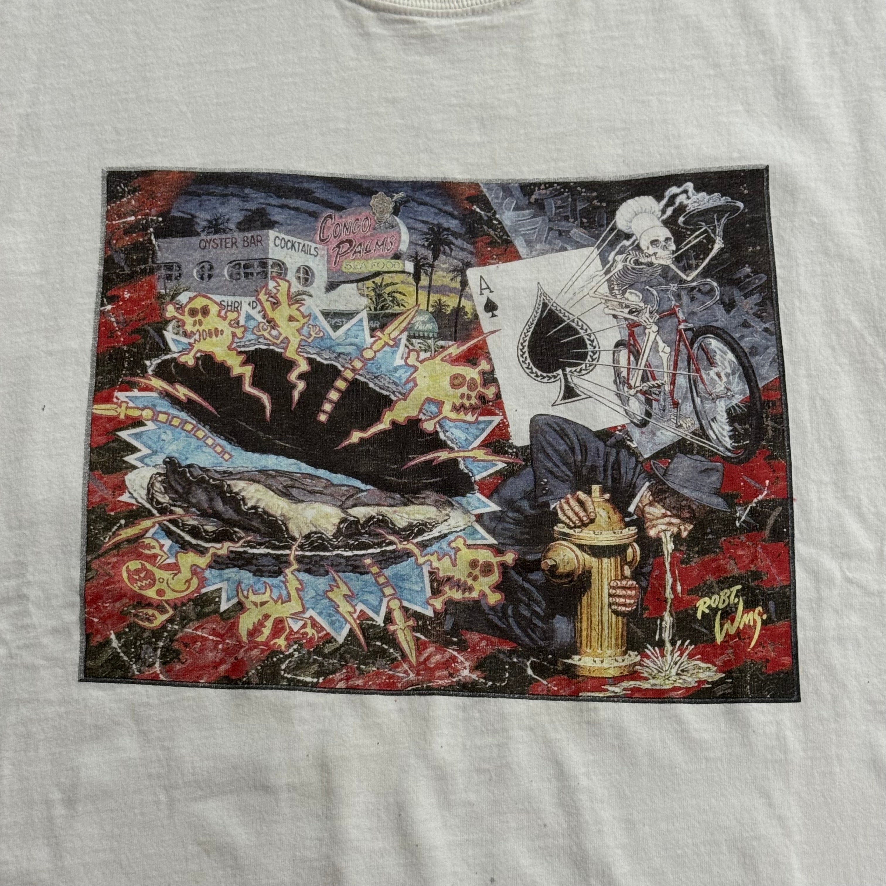 Vintage Robt. Willam’s Oyster Bar T-shirt Sz XL