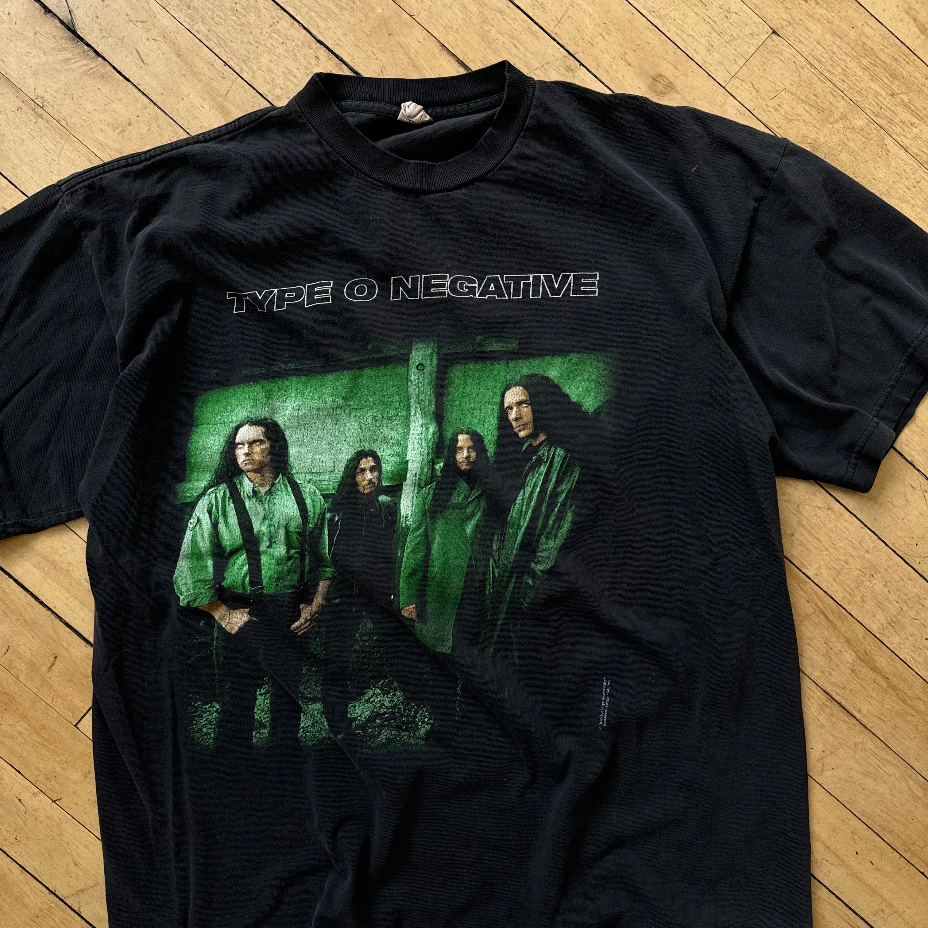 Vintage Type O Negative Skelton T-shirt Sz XL