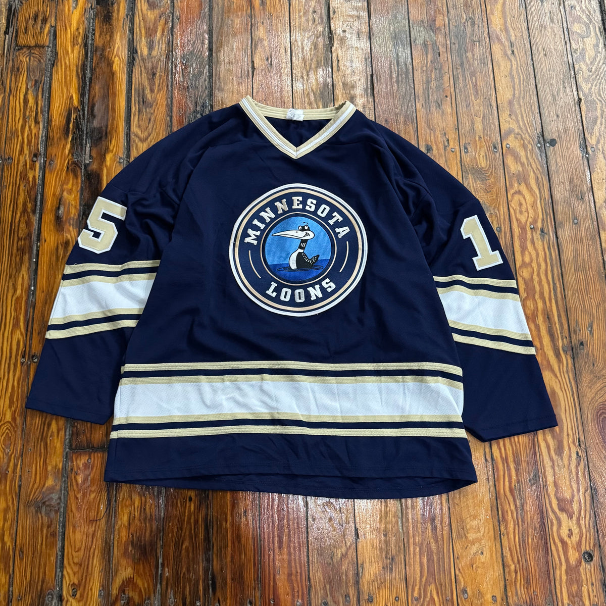 Vintage Minnesota Loons Hockey Jersey Sz XL