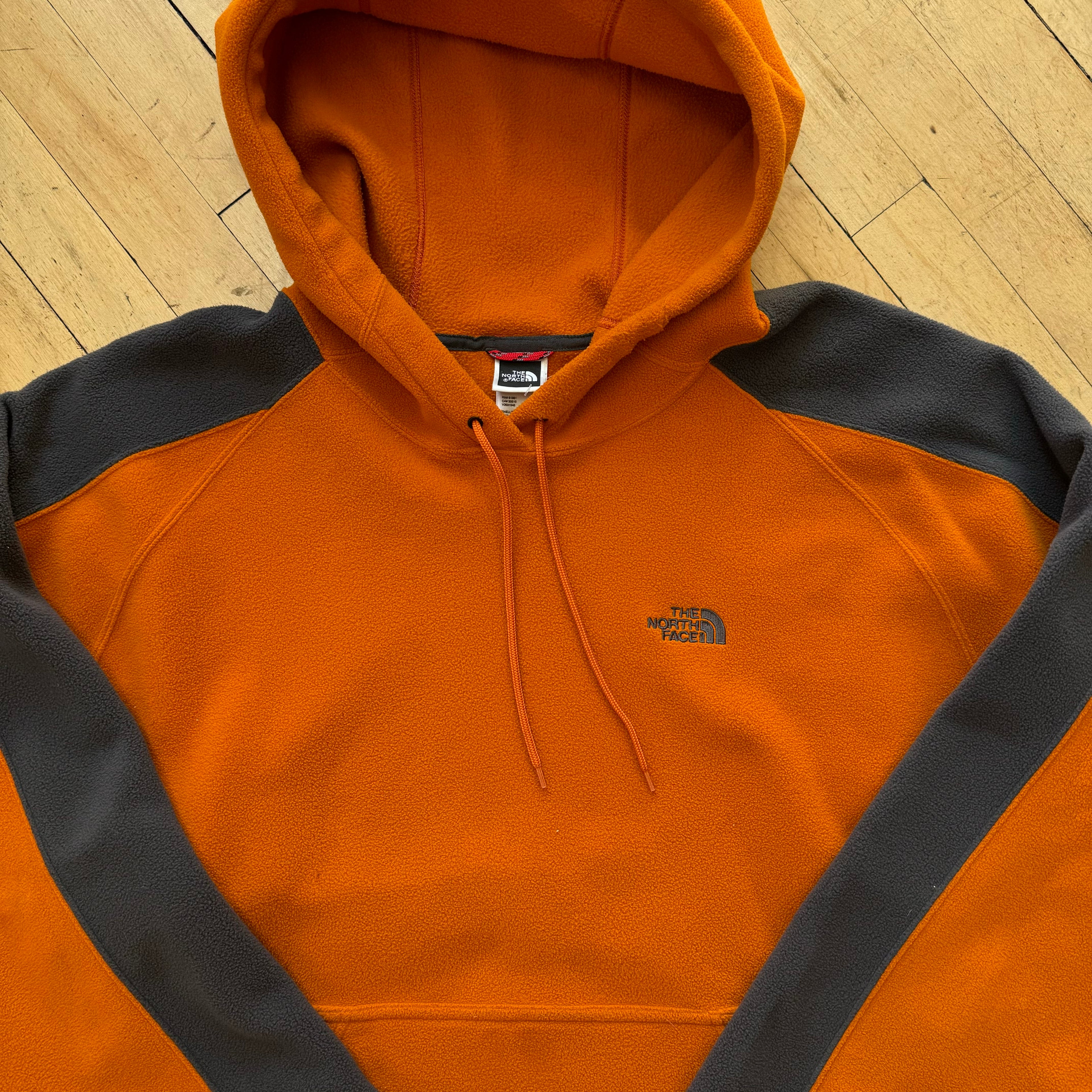 Vintage North Face Fleece Hoodie Sz XL