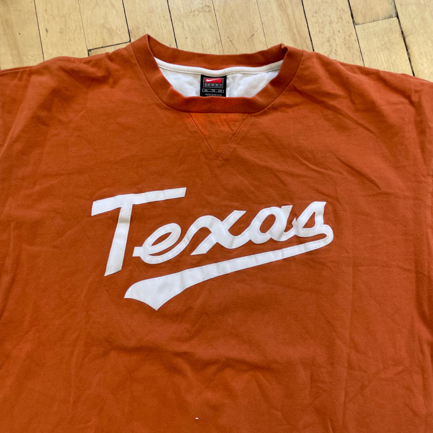 Vintage Team Nike Texas LongHorns T-shirt Sz XL