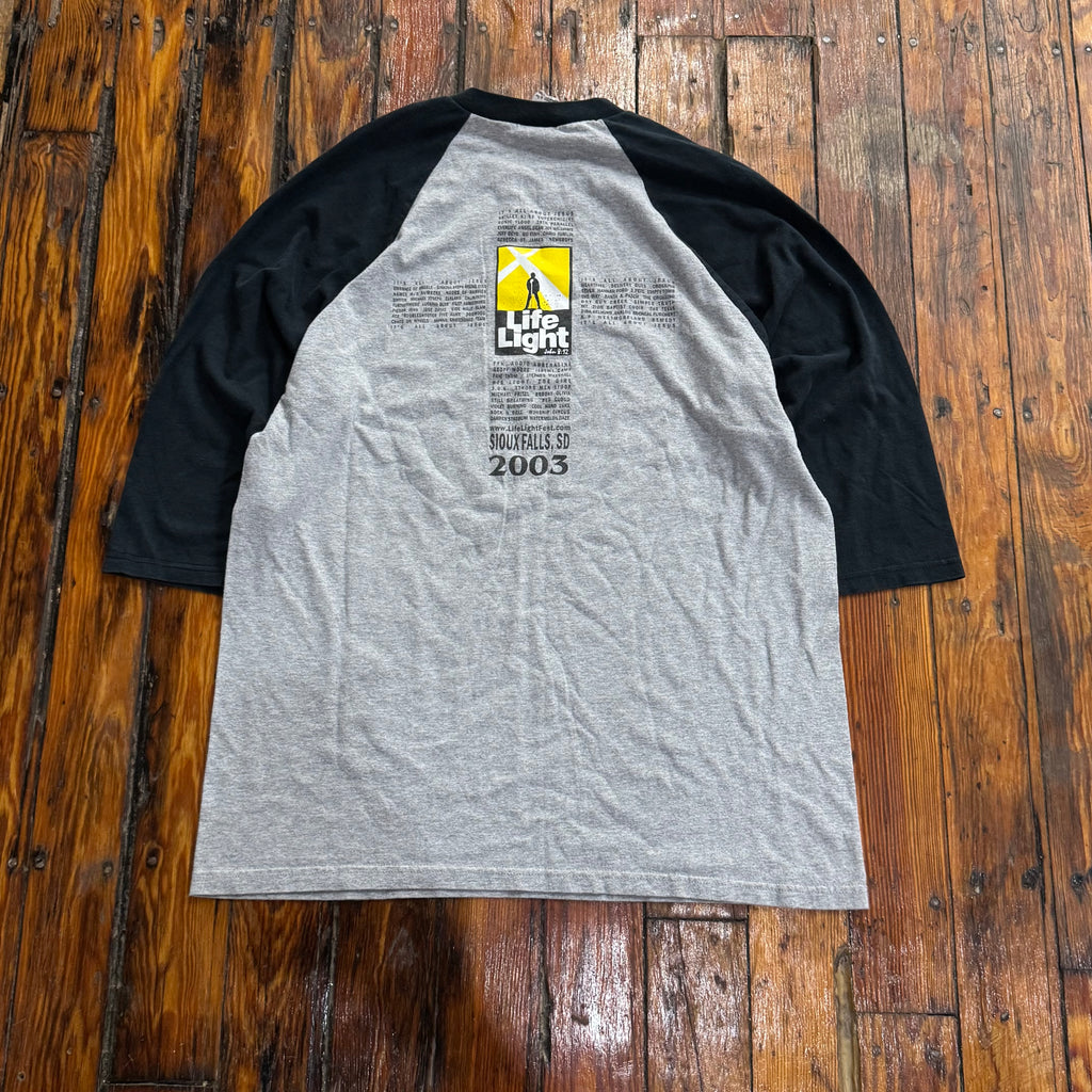 Vintage Sioux Falls Life Light T-shirt Sz L