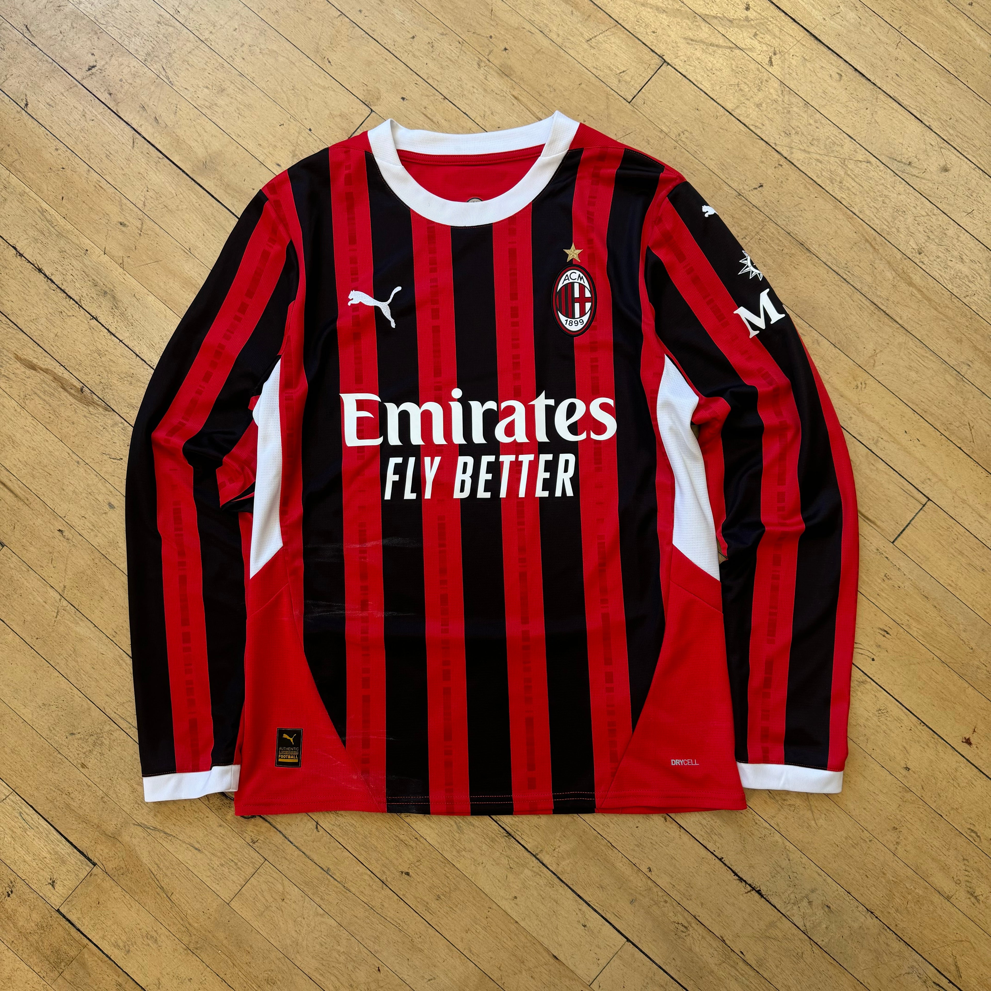 Puma Emirates Soccer LongSleeve Jersey Sz M