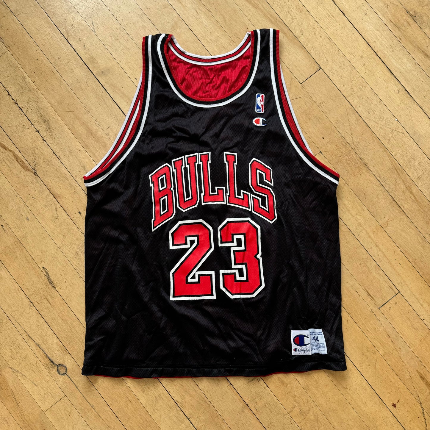 Vintage Micheal Jordan Champion Reversible Jersey Sz M