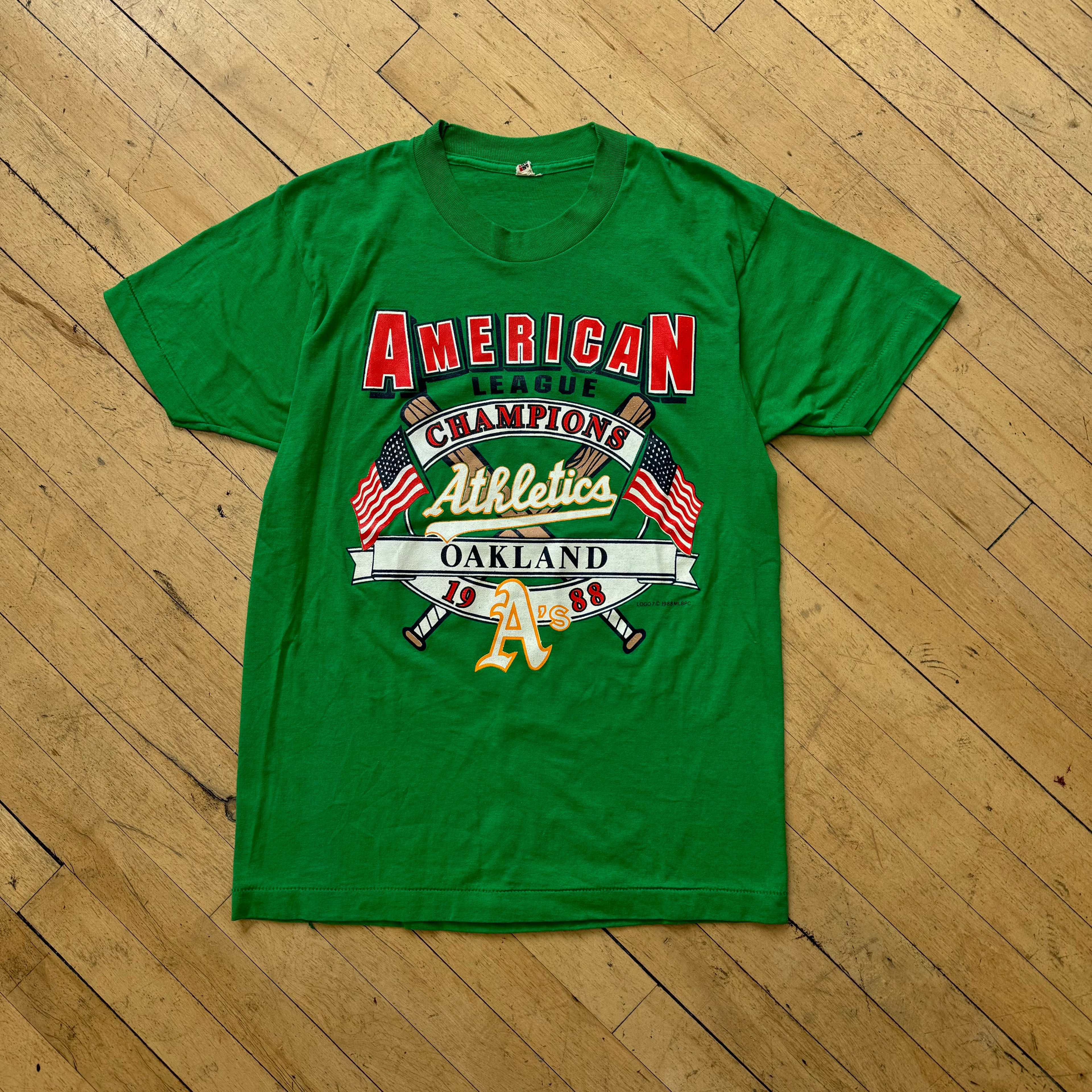 Vintage American League Oakland A’s T-shirt Sz M