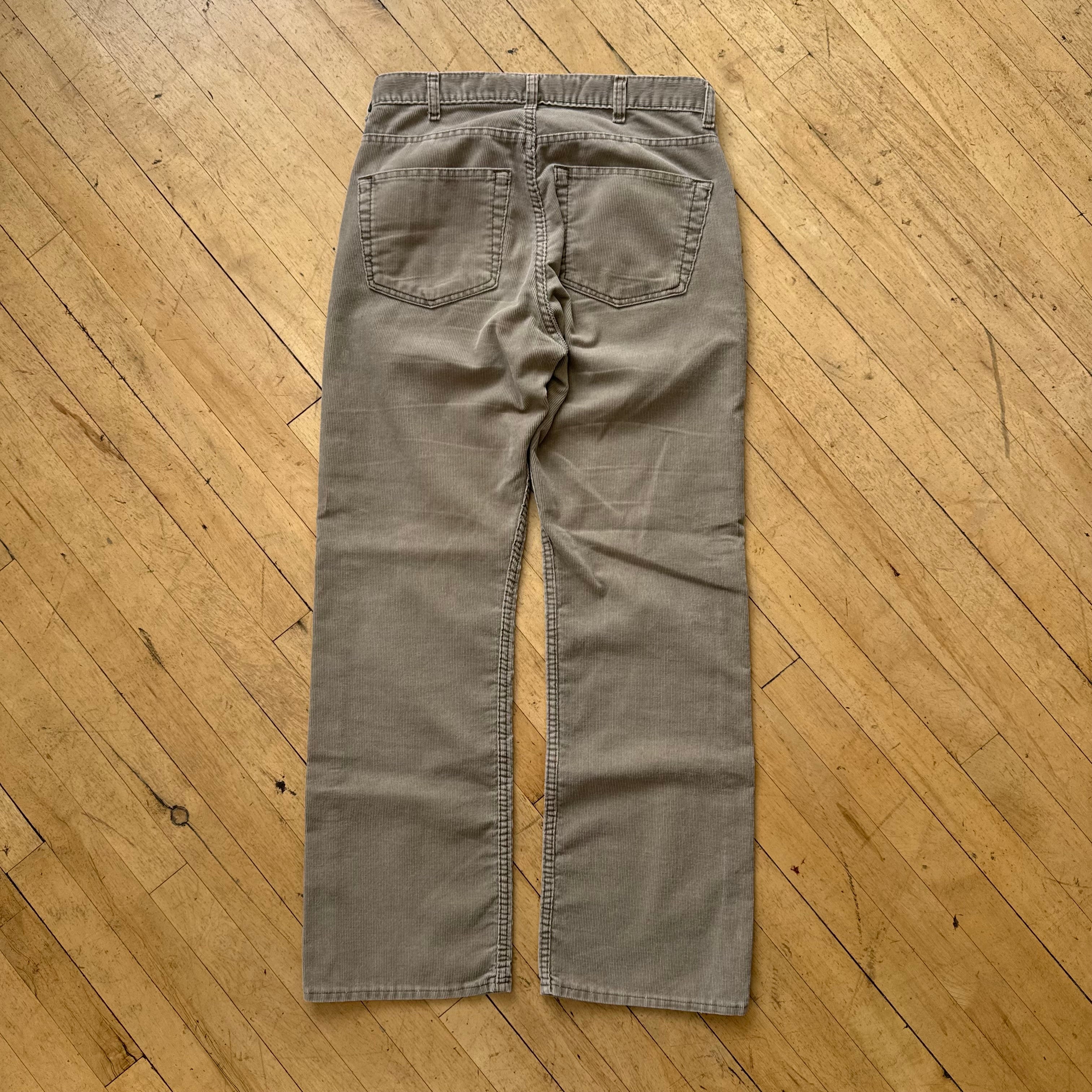 Vintage Gap Corduroy Khaki Pants Sz 32x32