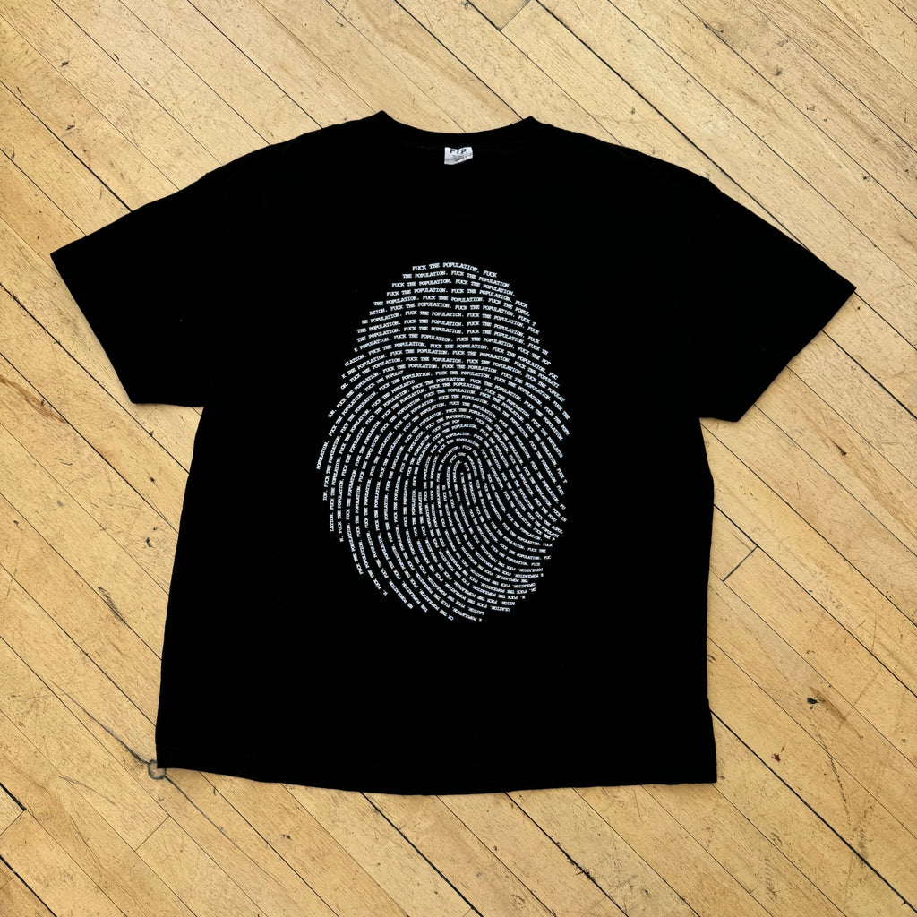 FTP Thumb Print T-shirt Sz XXL