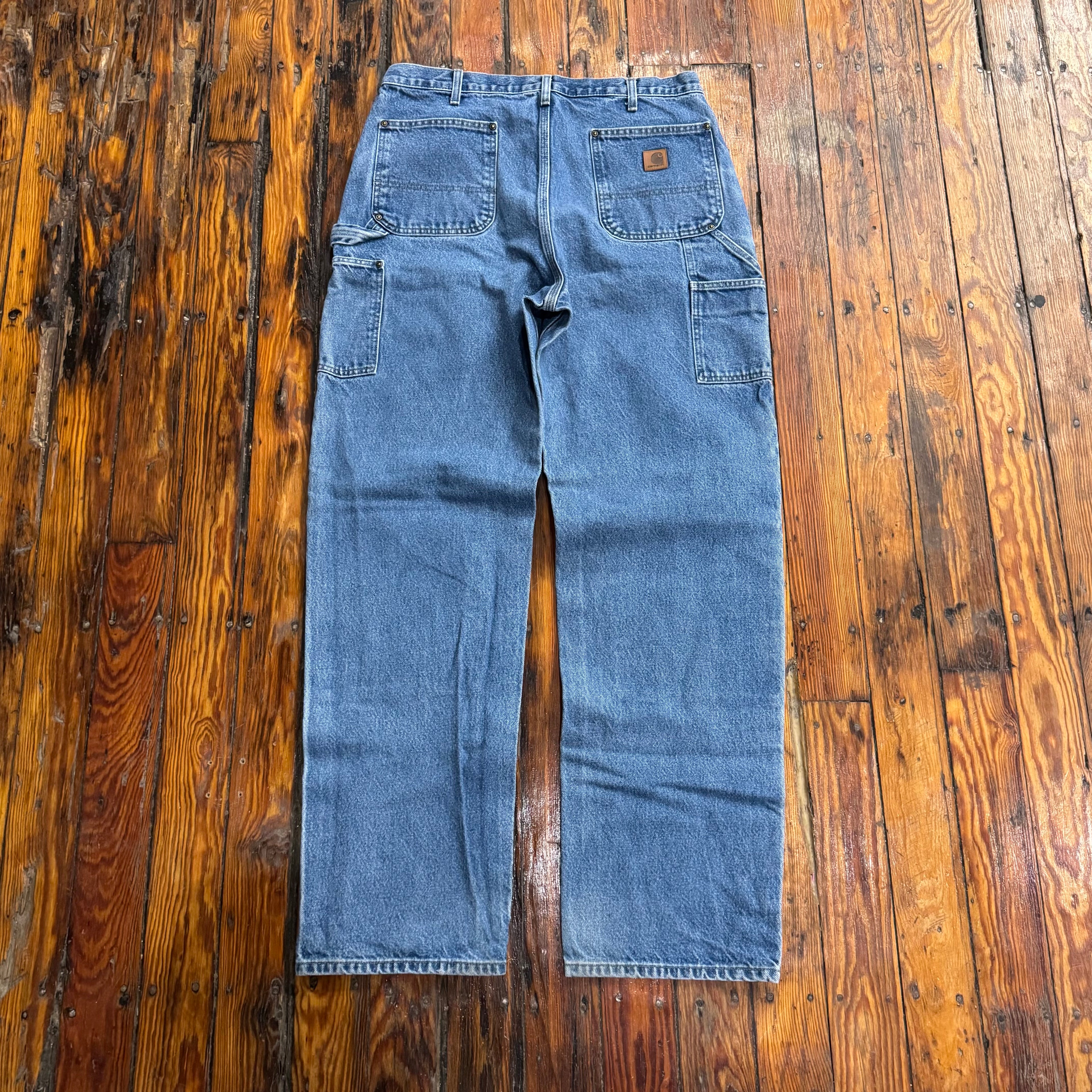 Vintage Carhartt Double Knee Denim Jeans Sz