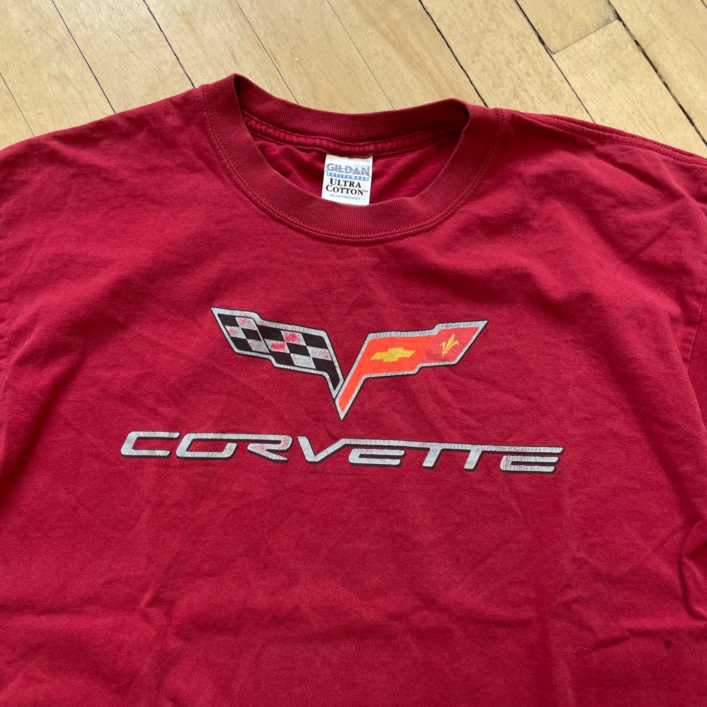 Vintage Corvette Logo T-shirt Sz L