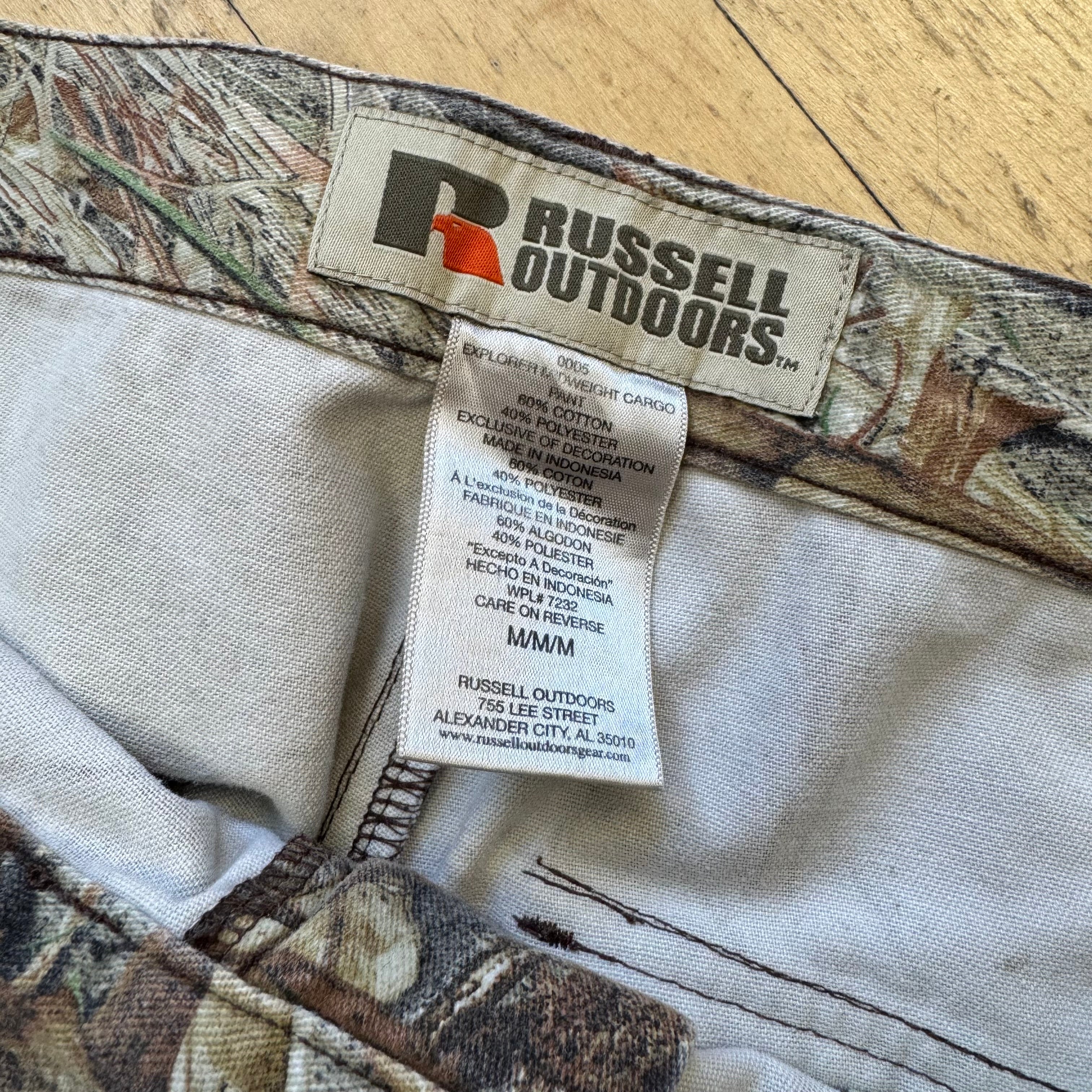 Vintage Camo Russell Outdoors Pants Sz M