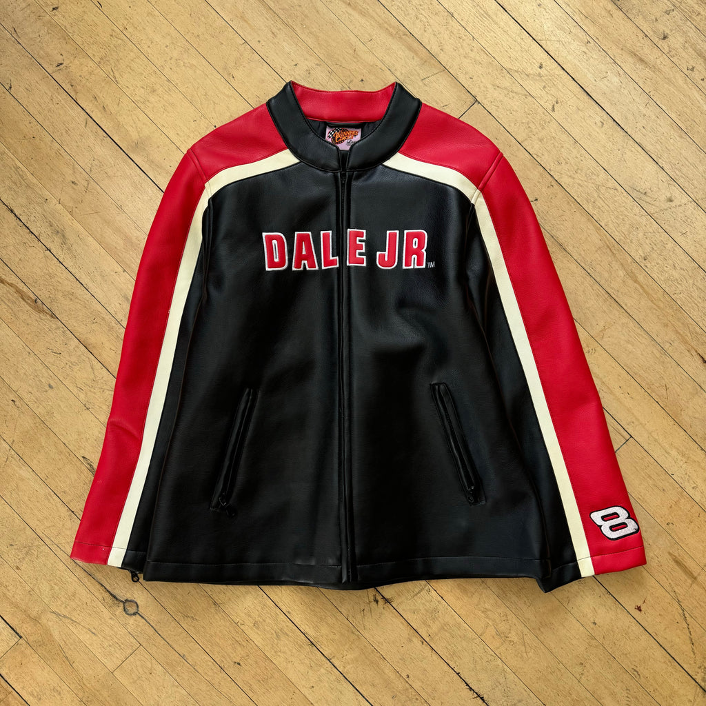 Vintage Leather Dale JR. Nascar Jacket Sz M