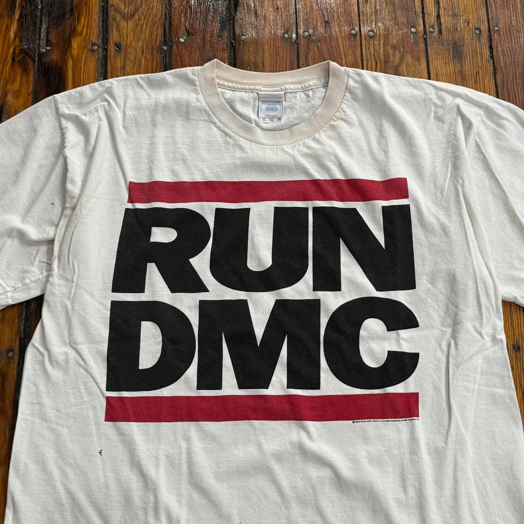 Vintage Run DMC SpellOut T-shirt Sz XL