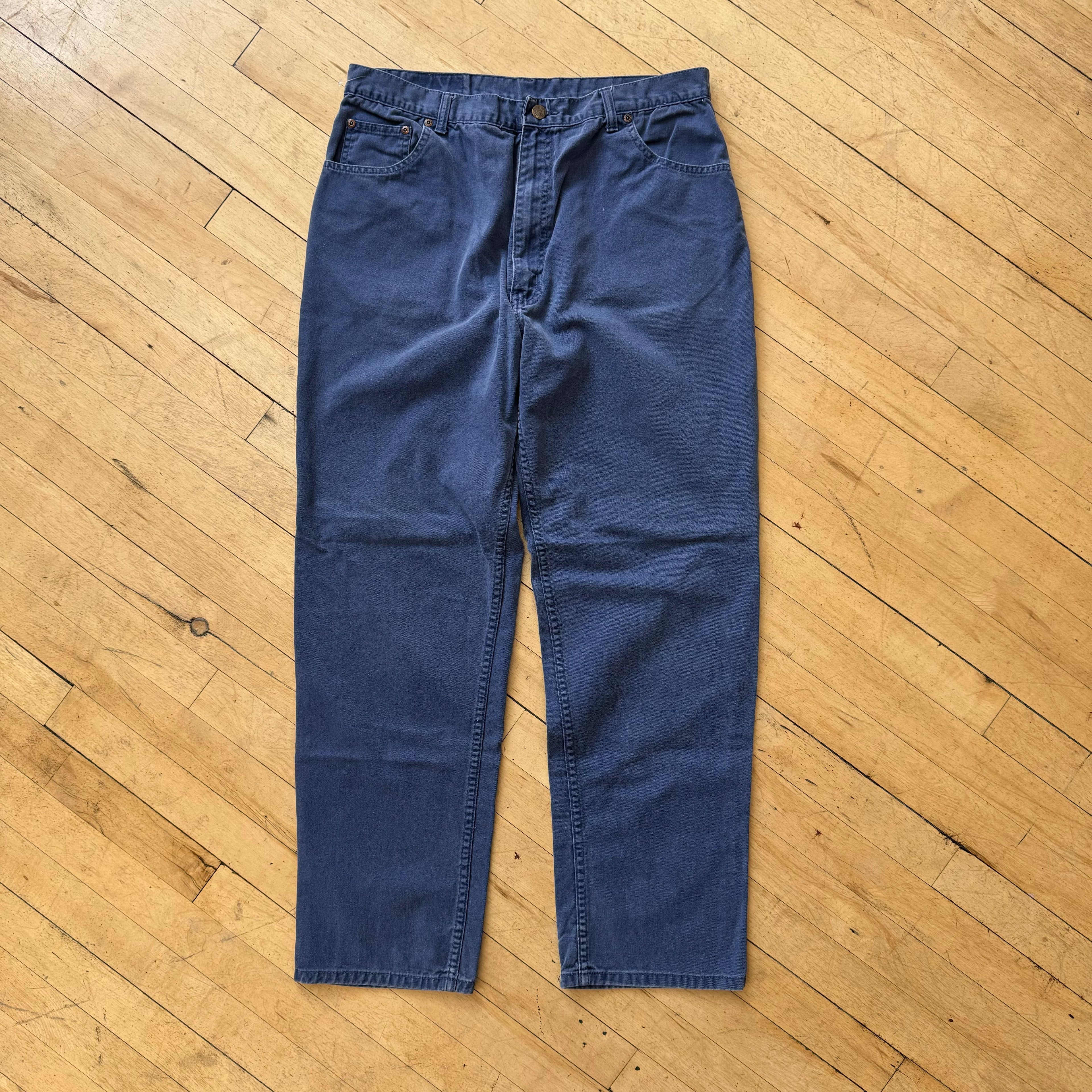Vintage Navy St. John’s Bay Denim Jeans Sz 38x30