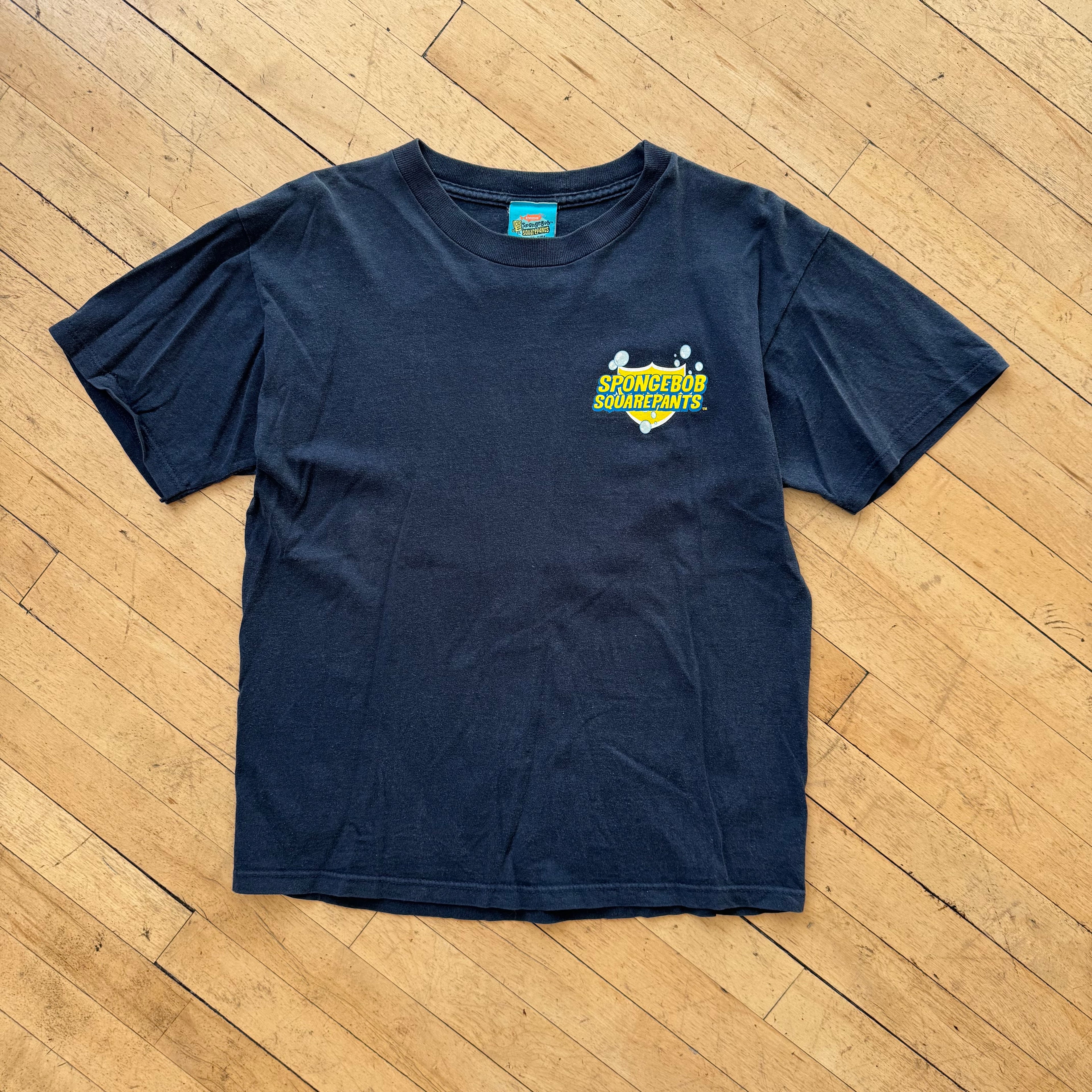 Y2K Sponge Bob PD T-shirt Sz S