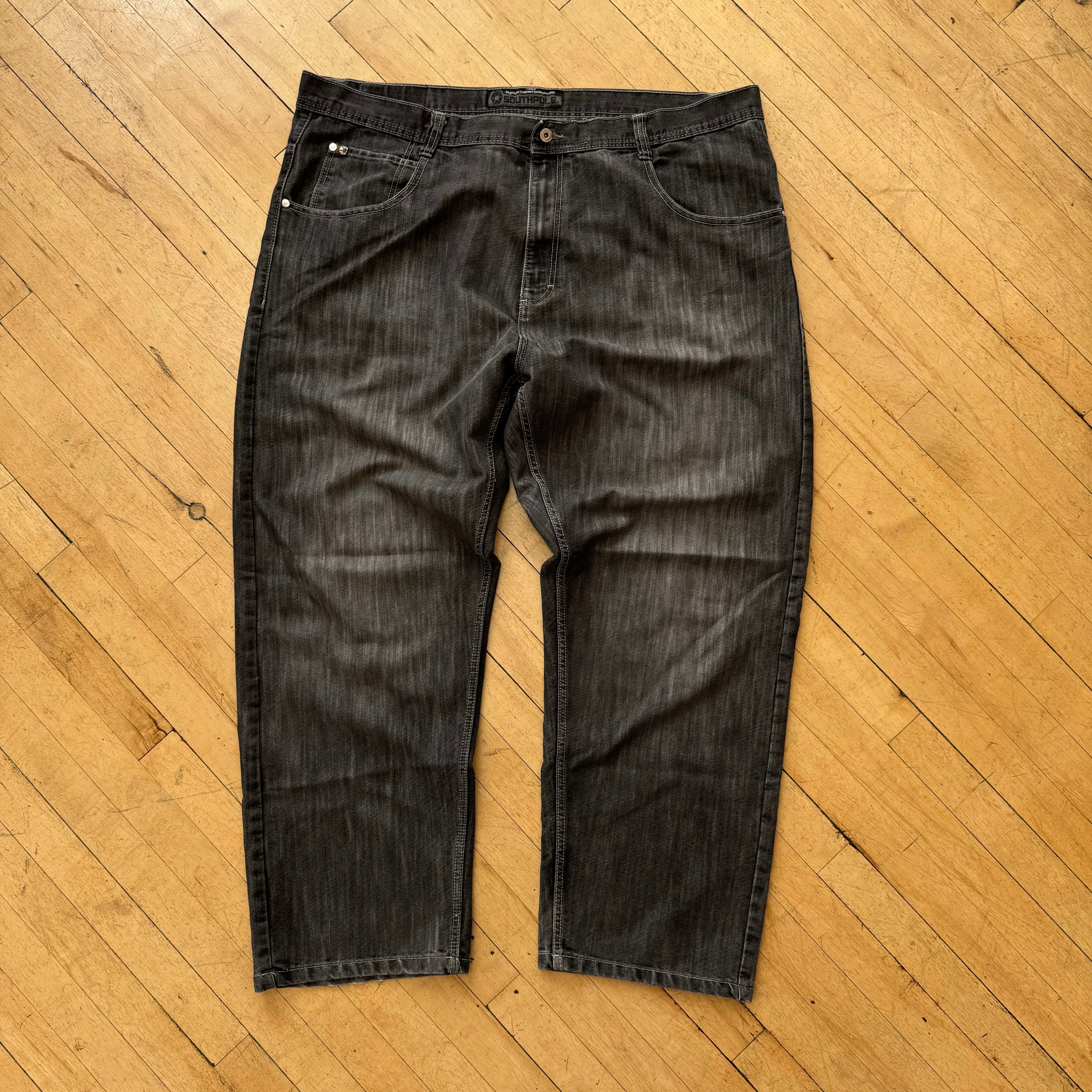 Y2K BLK South Pole Denim Jeans Sz 48