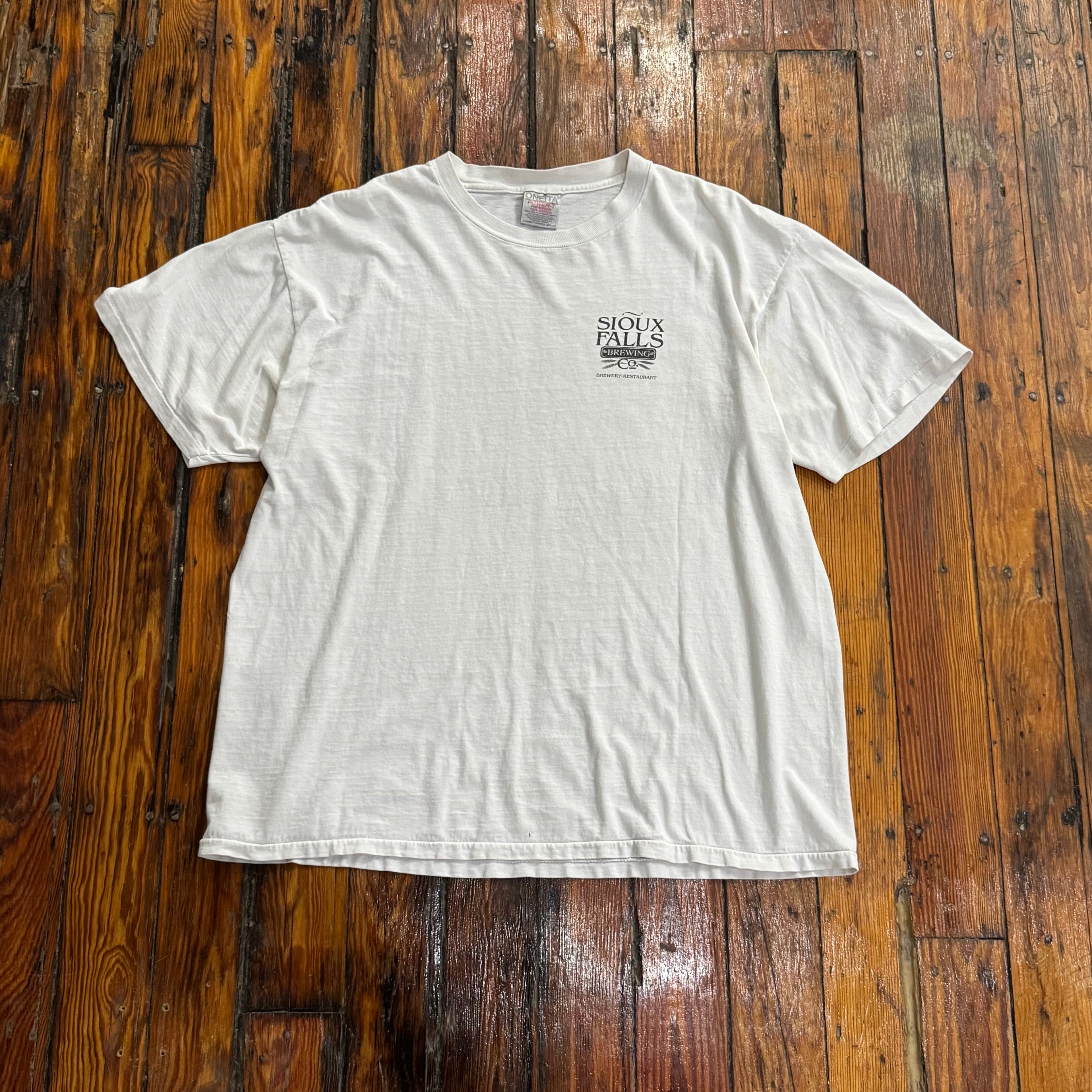 Vintage Sioux Falls Brewing Company T-shirt Sz L