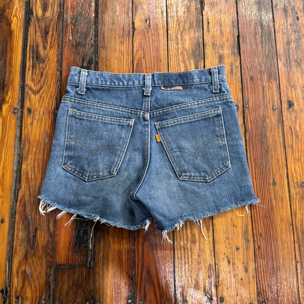 Vintage Levi’s Orange Tab Denim Jean Shorts Sz 6