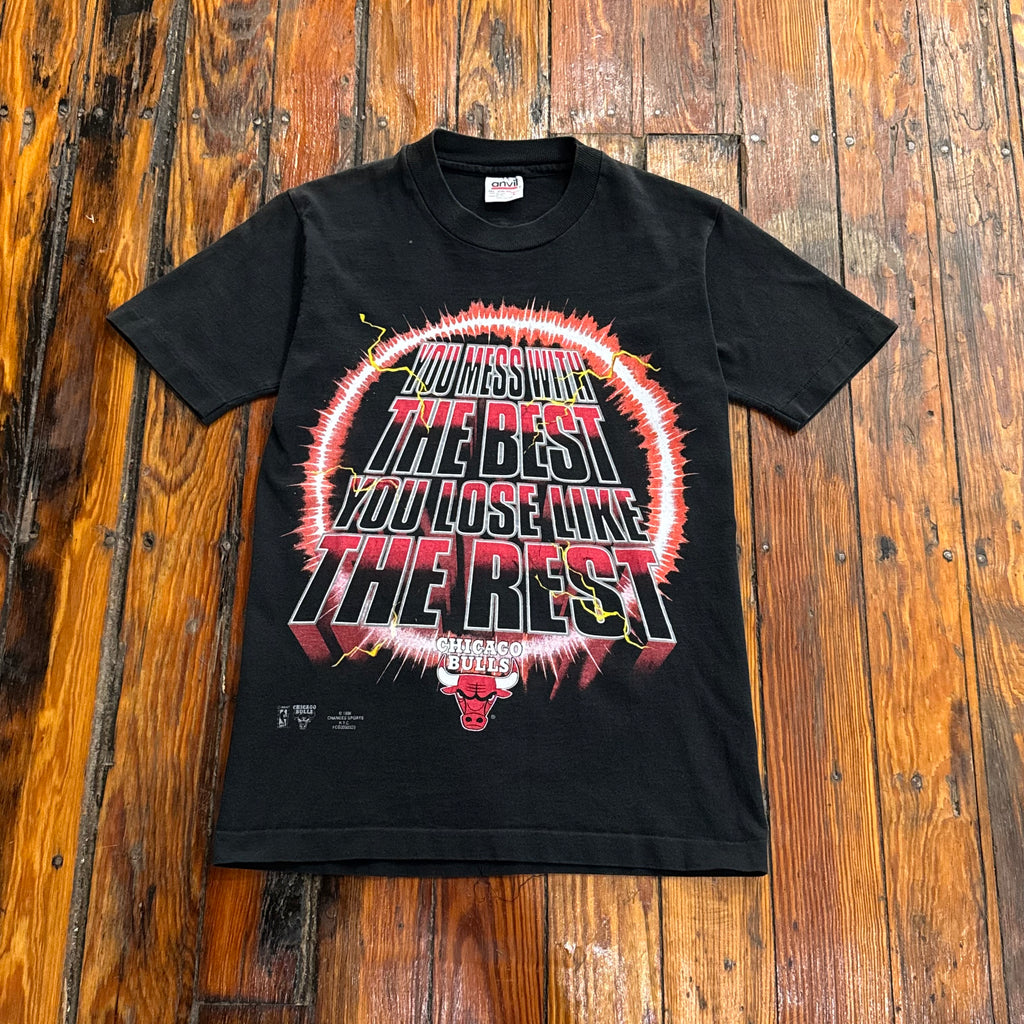 Vintage Chicago Bulls Mess with the Best T-shirt Sz S