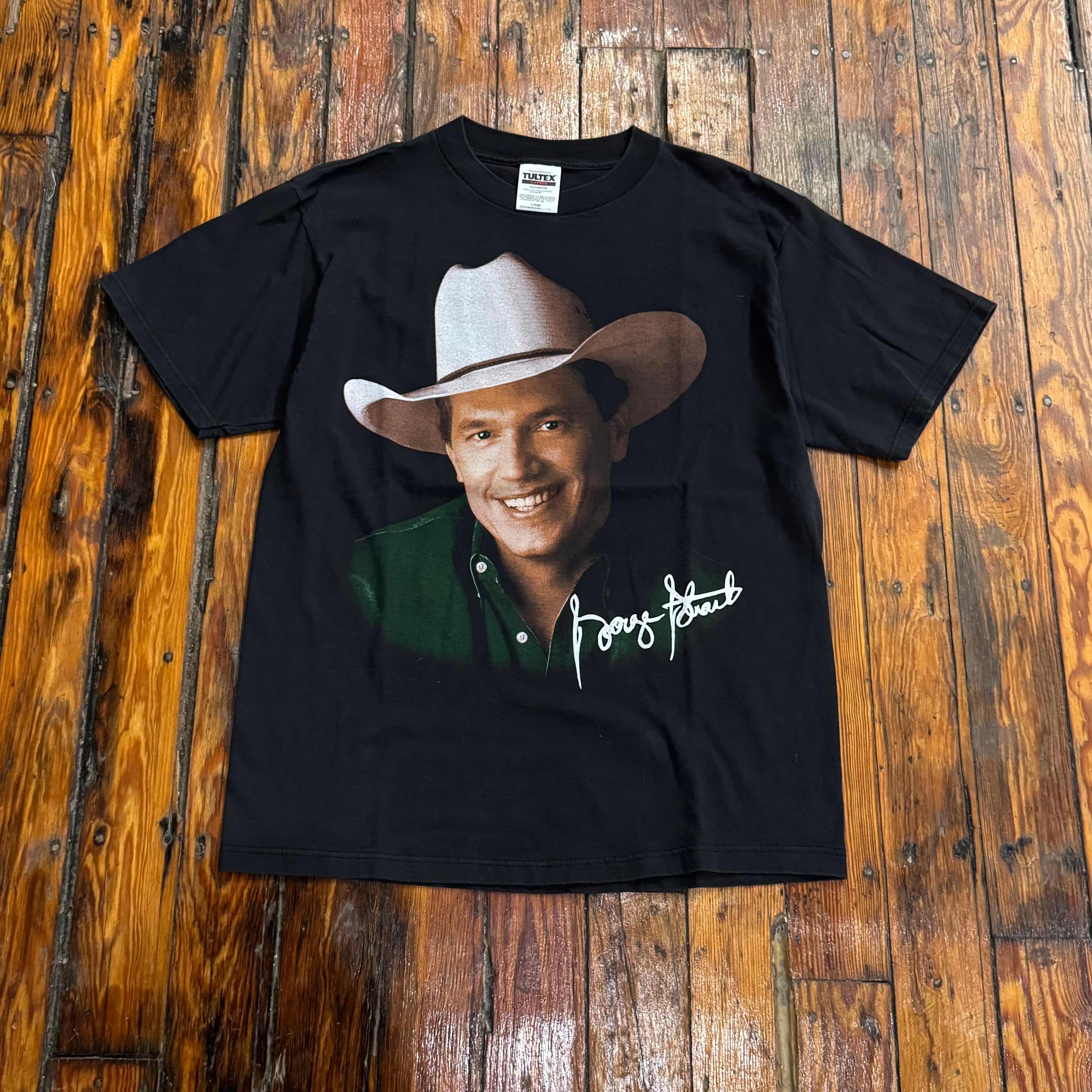 Vintage George Straight T-shirt Sz L