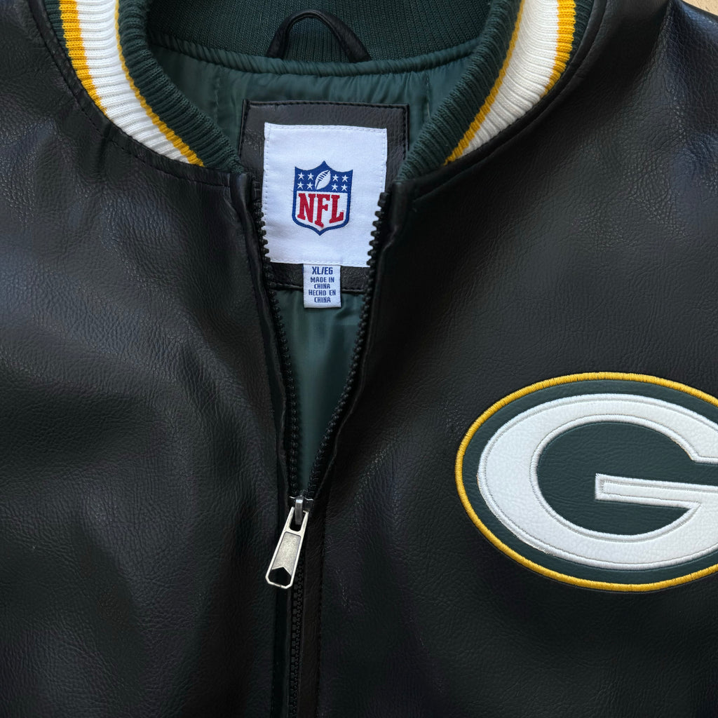 Vintage NFL GreenBay Packers Varsity Jacket Sz XL