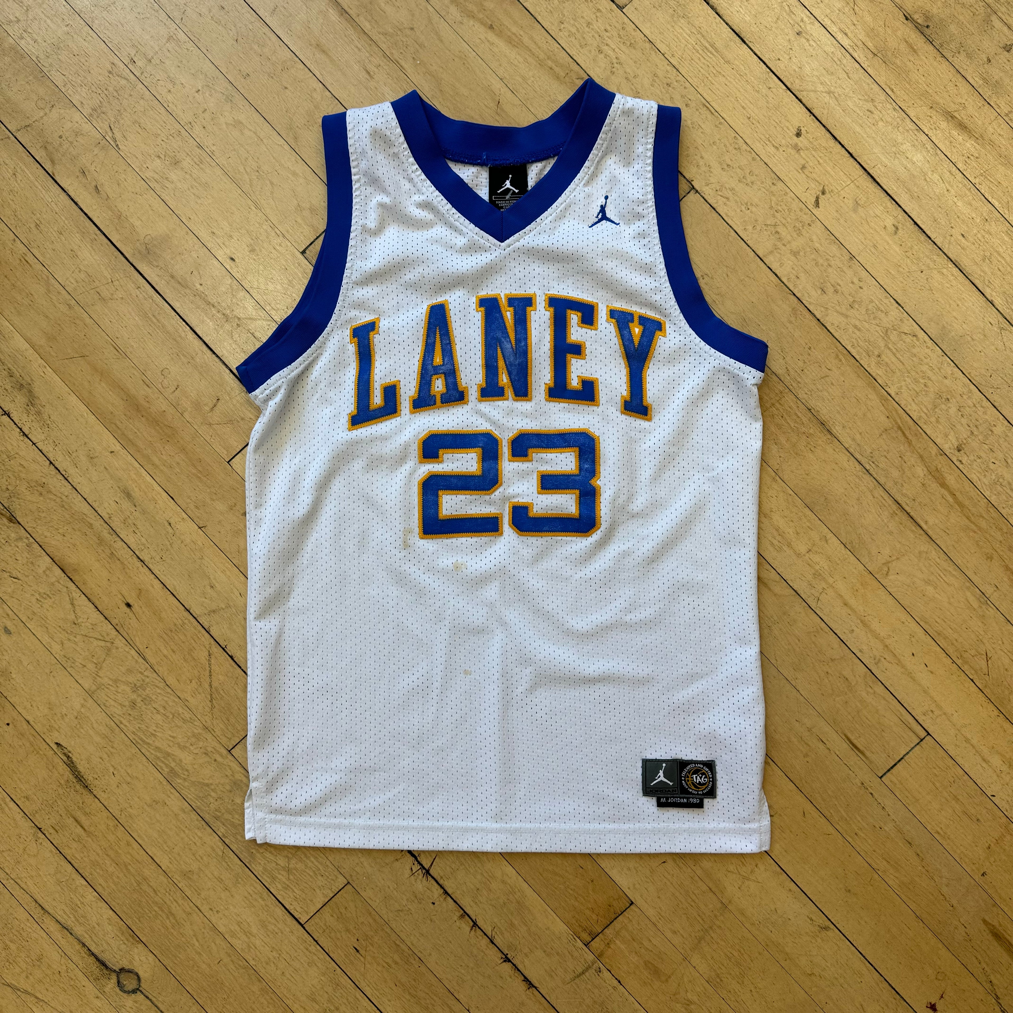 Vintage Micheal Jordan Laney Jersey Sz YTH M