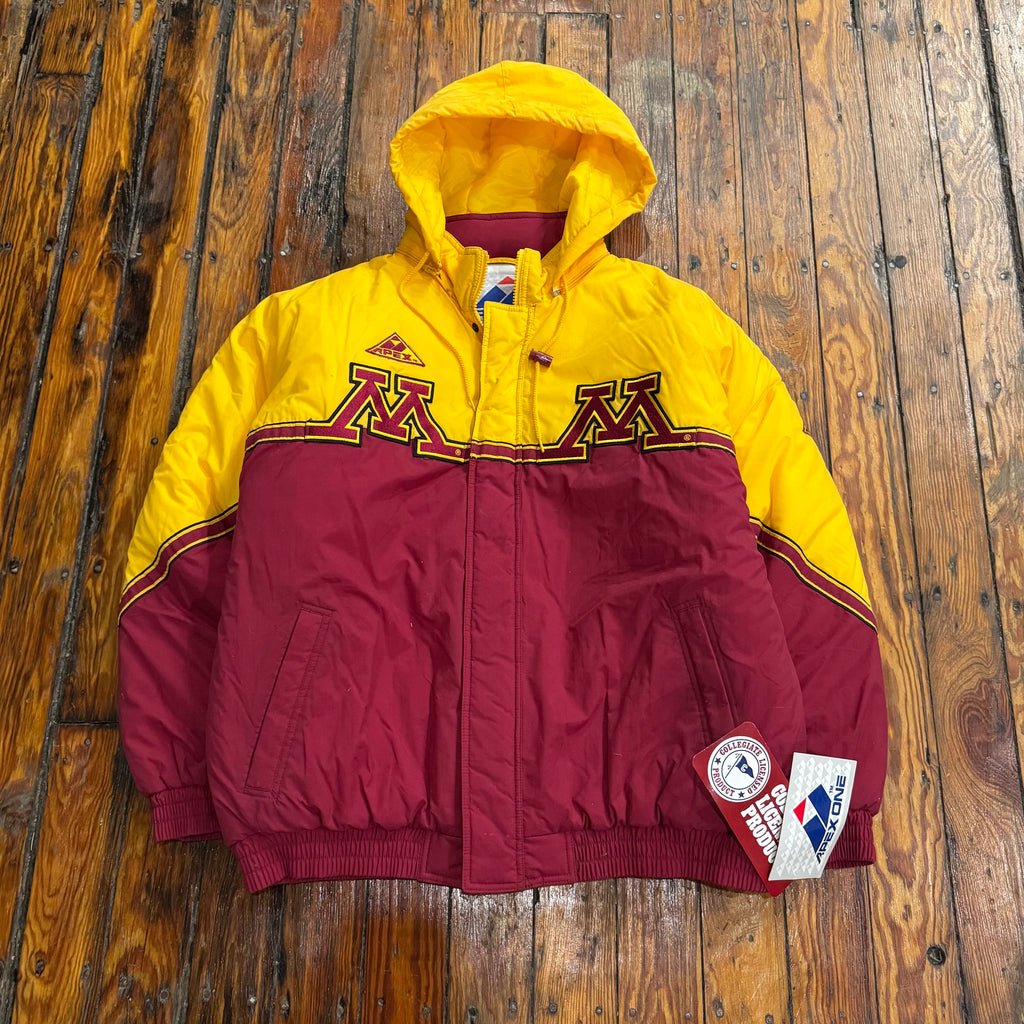 Vintage Minnesota Gophers Apex-One Jacket Sz L (NEW)
