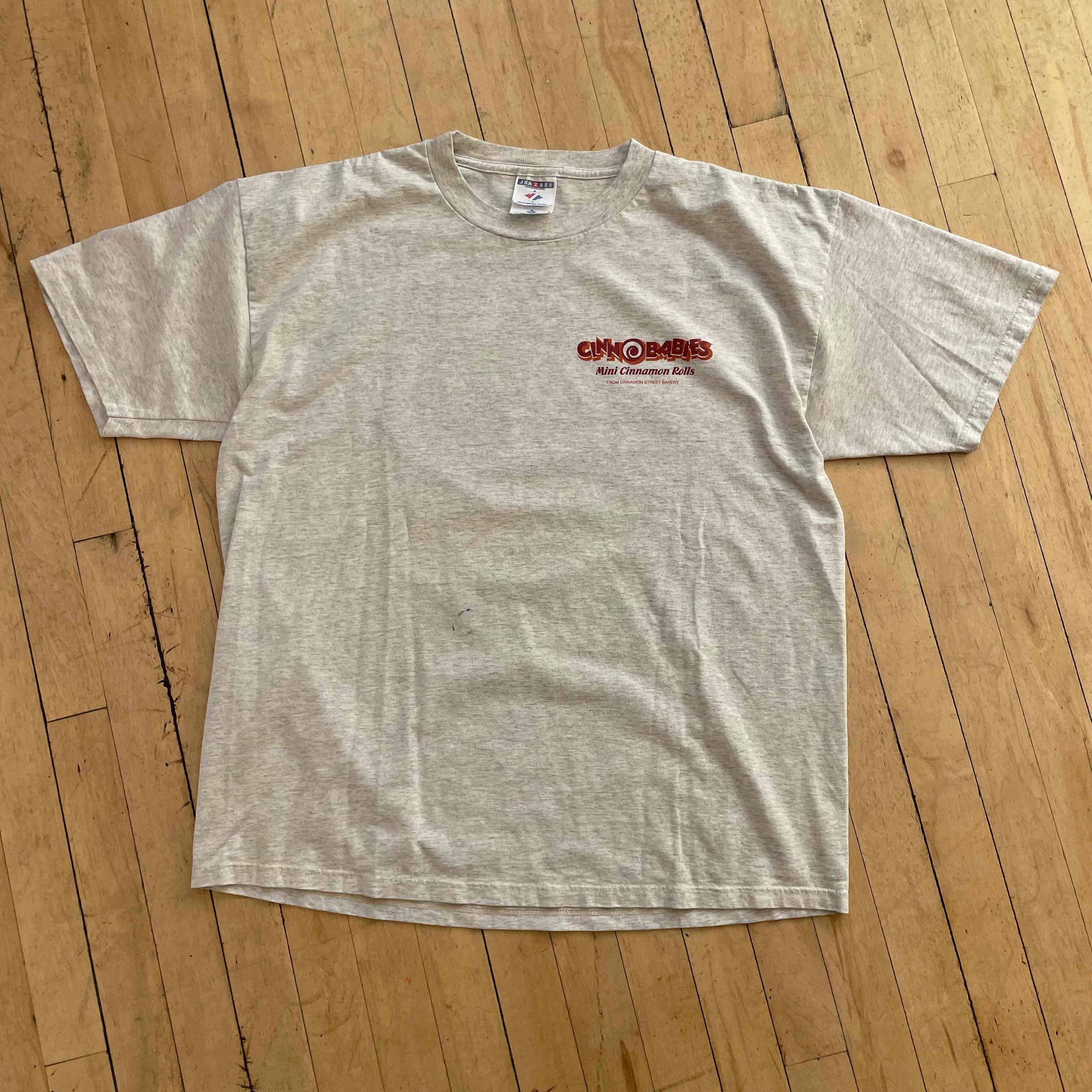 90s Oh Babies Cinnamon Roll T-shirt Sz XL