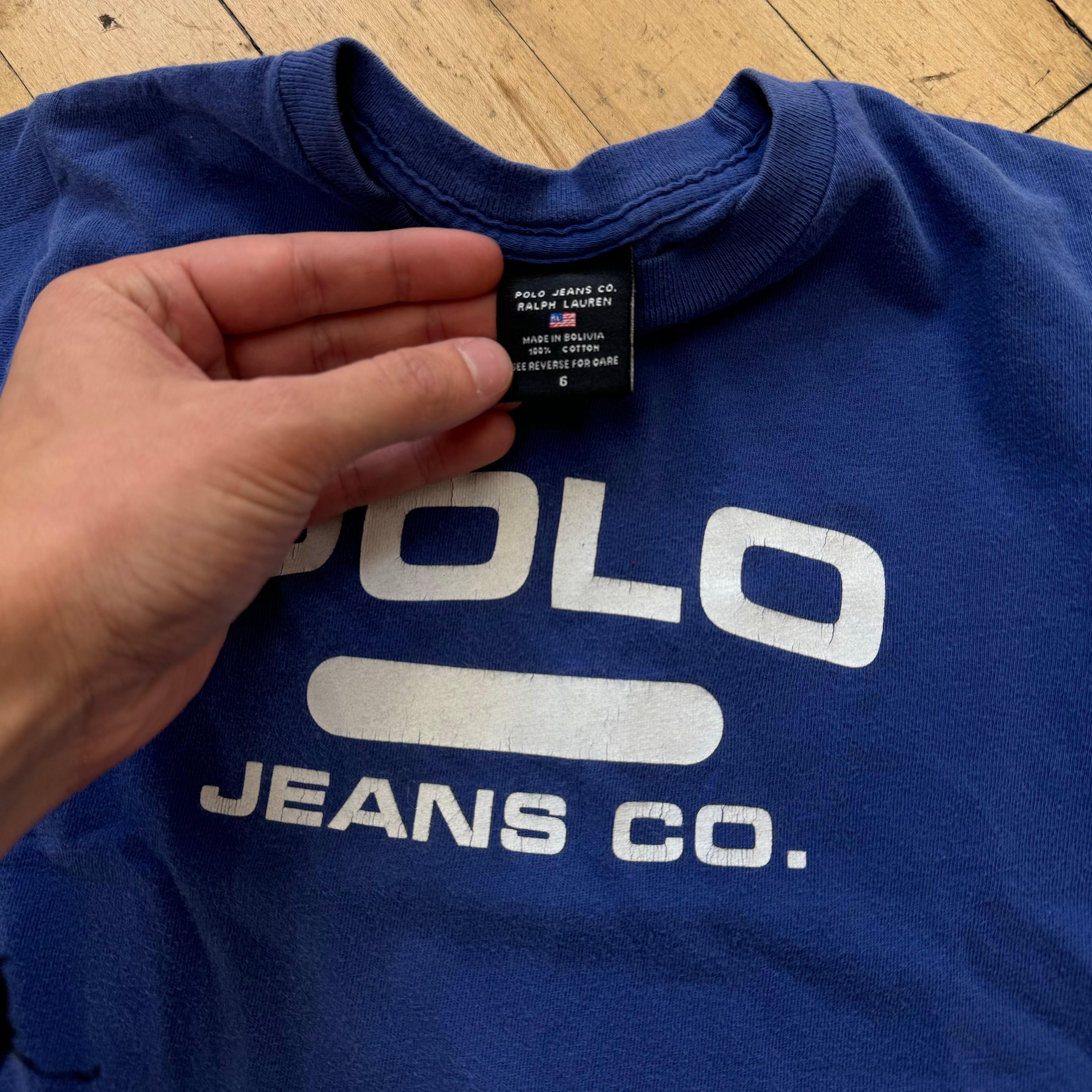 Vintage Polo Jeans Sz 6T