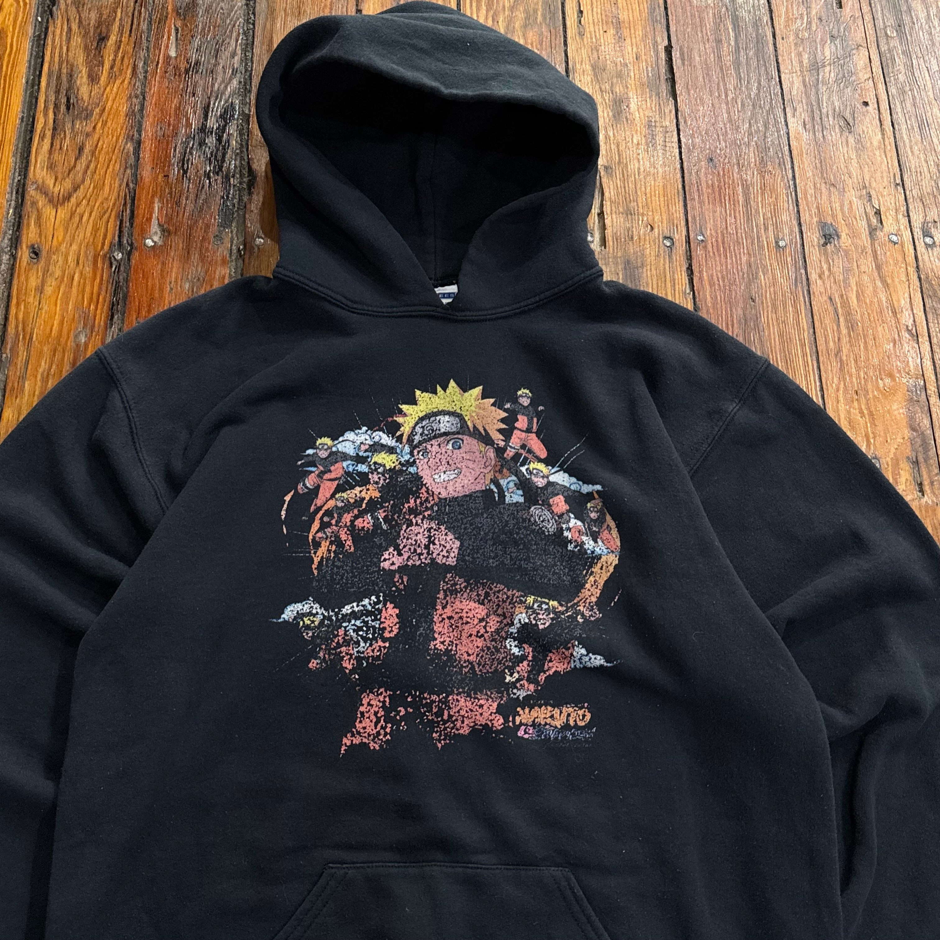 00s Naruto Hoodie Sz M