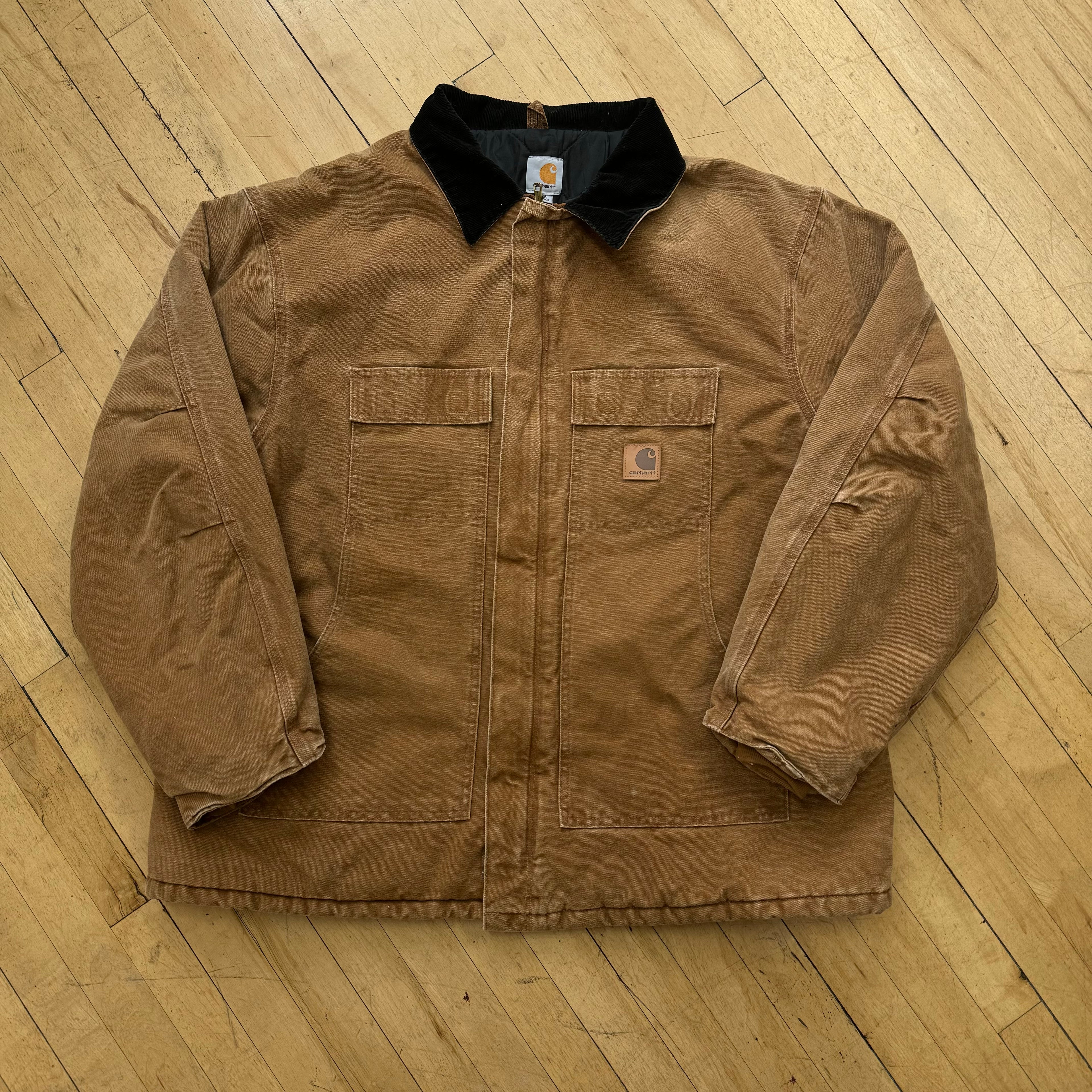 Vintage Carhartt Chore Jacket Sz XXXL