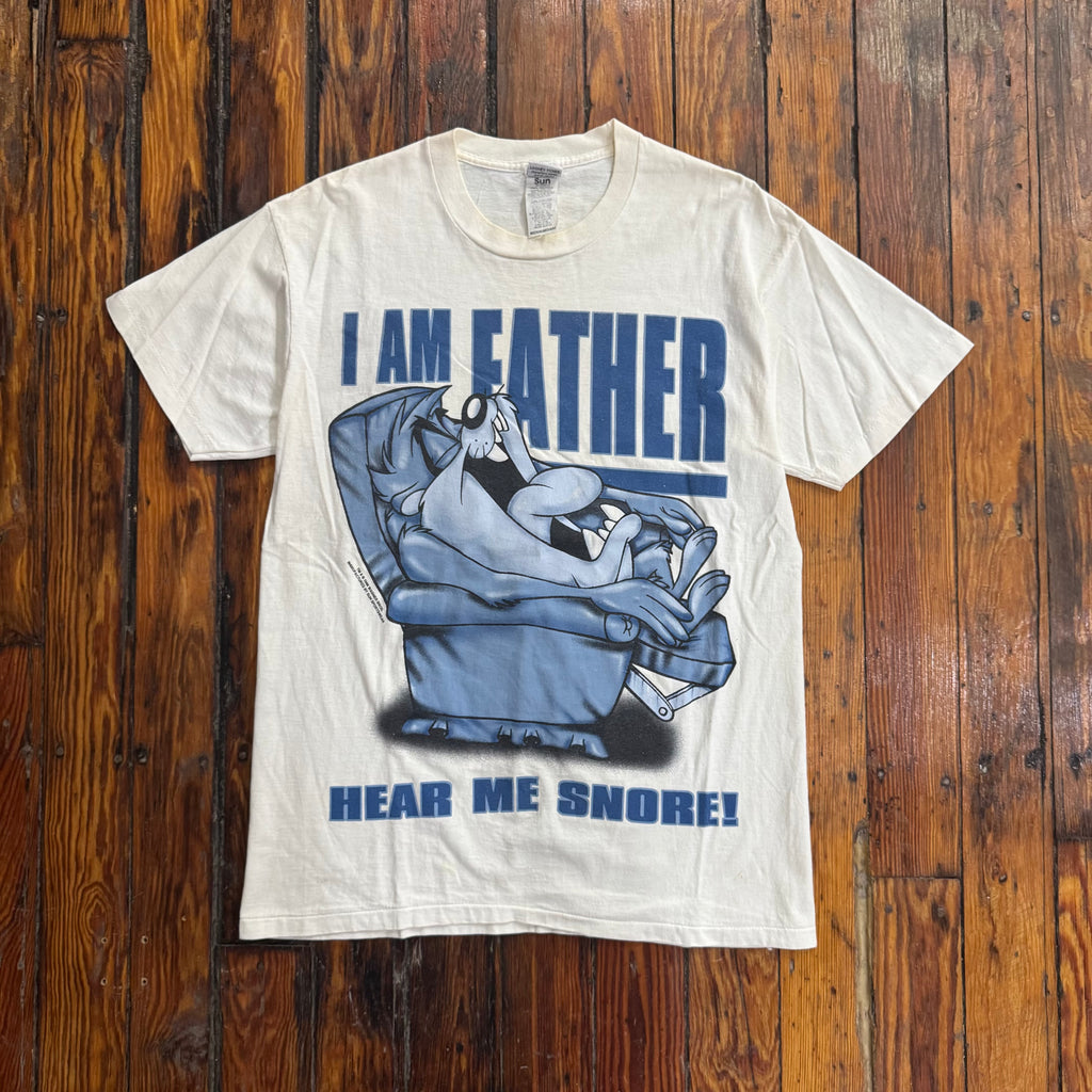 Vintage Taz I am Father T-shirt Sz M