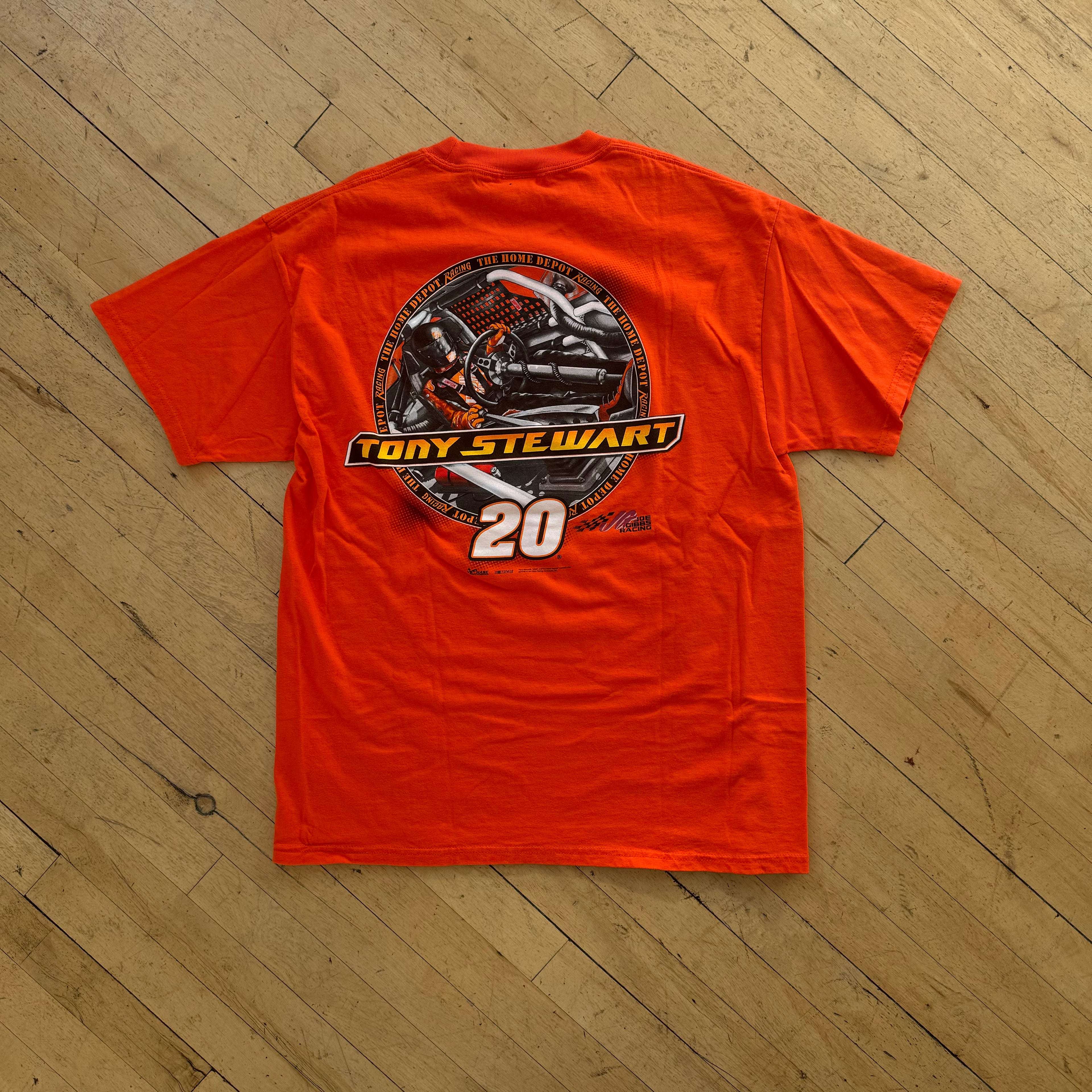 Vintage Tony Stewart Nascar T-shirt Sz L