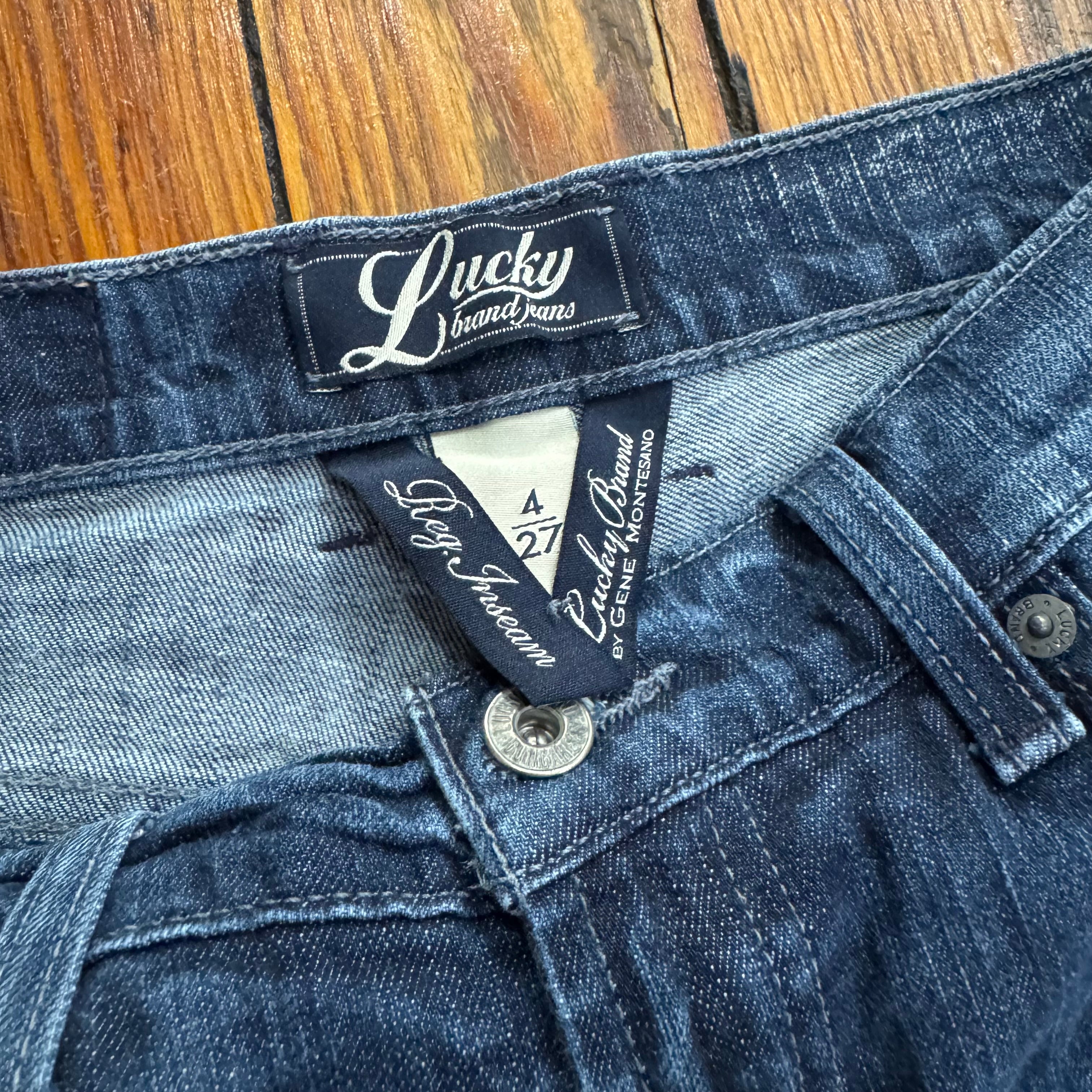 Y2K Lucky Brand Denim Jeans Sz 4