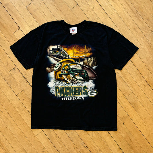 Vintage GreenBay Packers Title-town T-shirt Sz XL