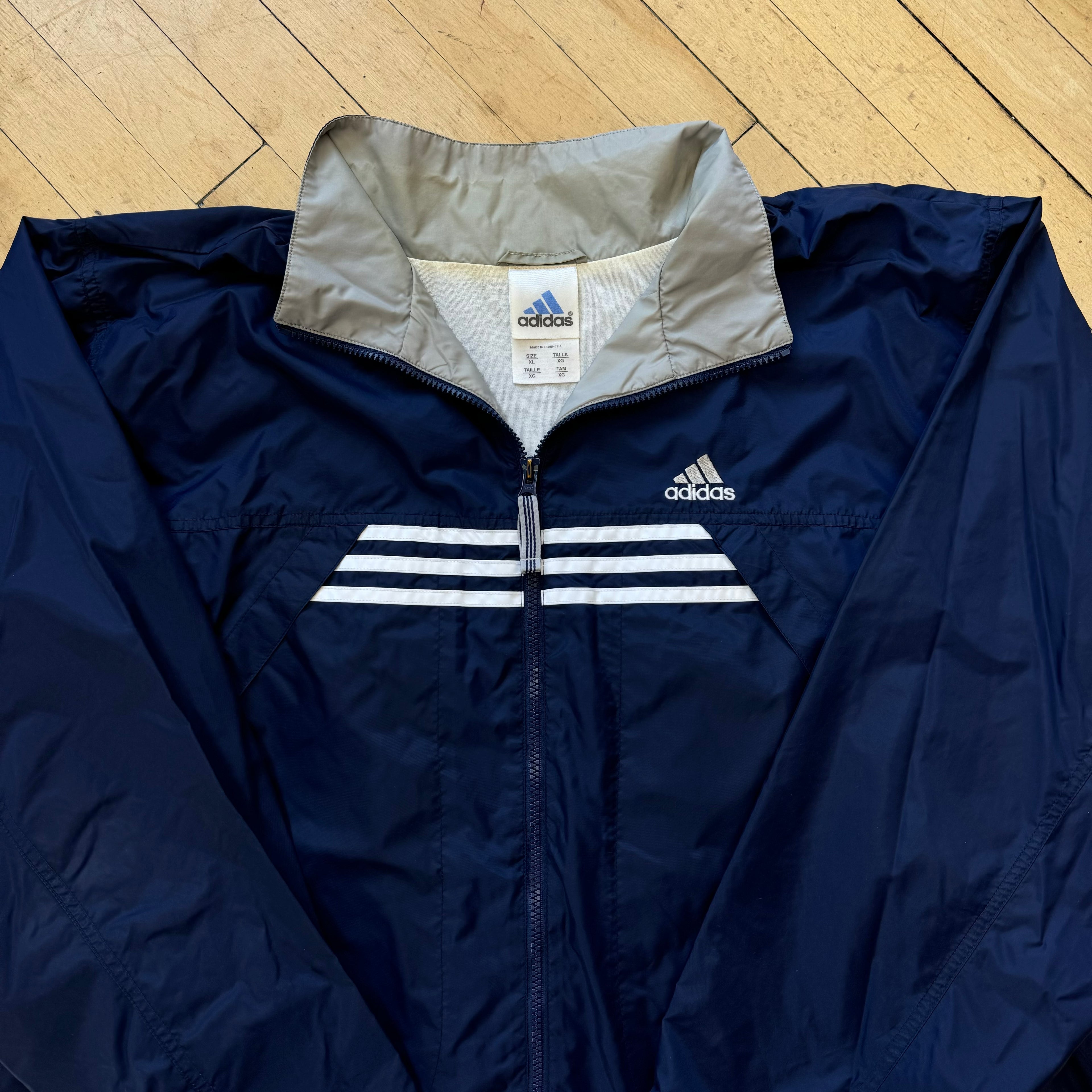 Vintage Adidas Zip-Up Jacket Sz XL