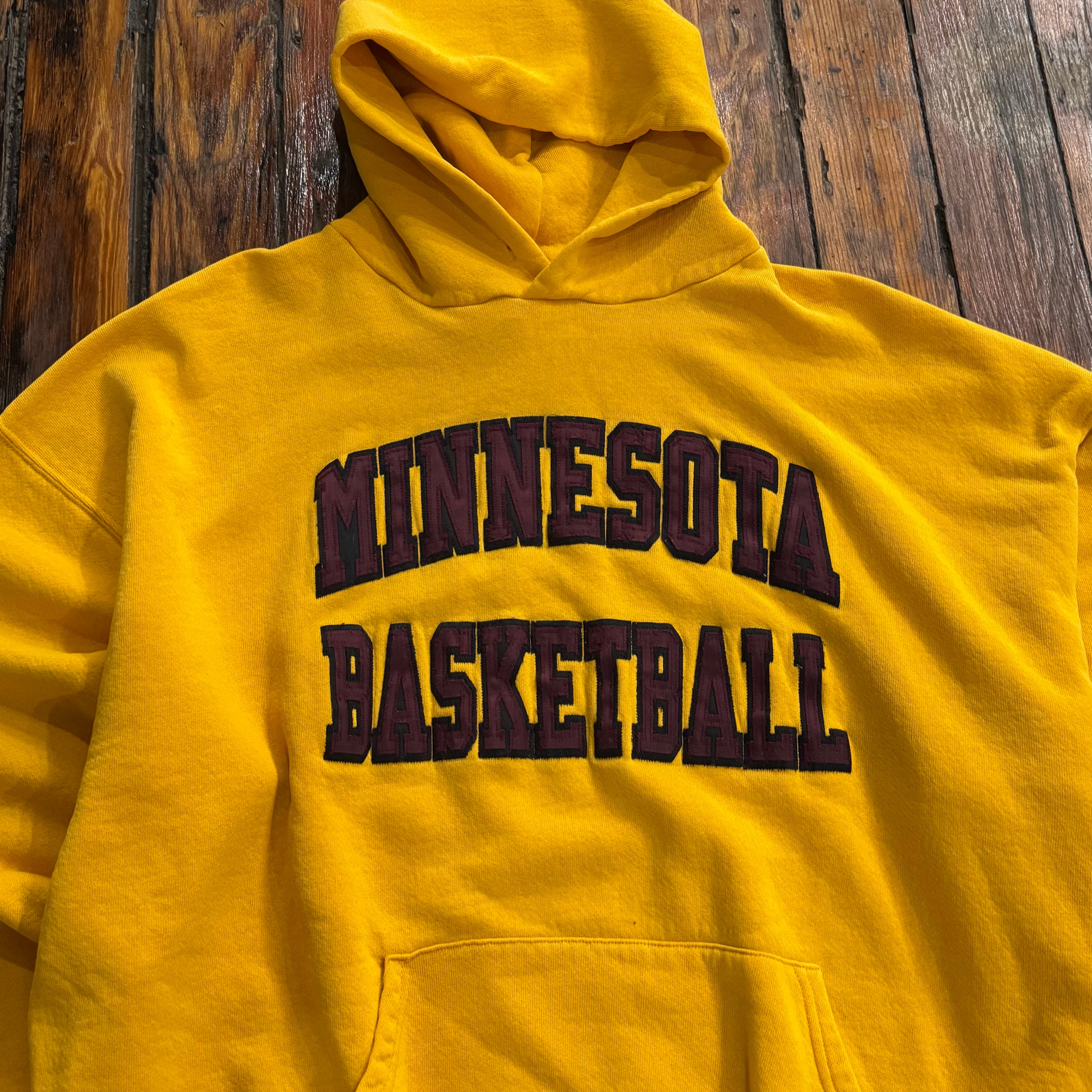 Vintage Russell Minnesota Gophers Basketball Hoodie Sz XXL