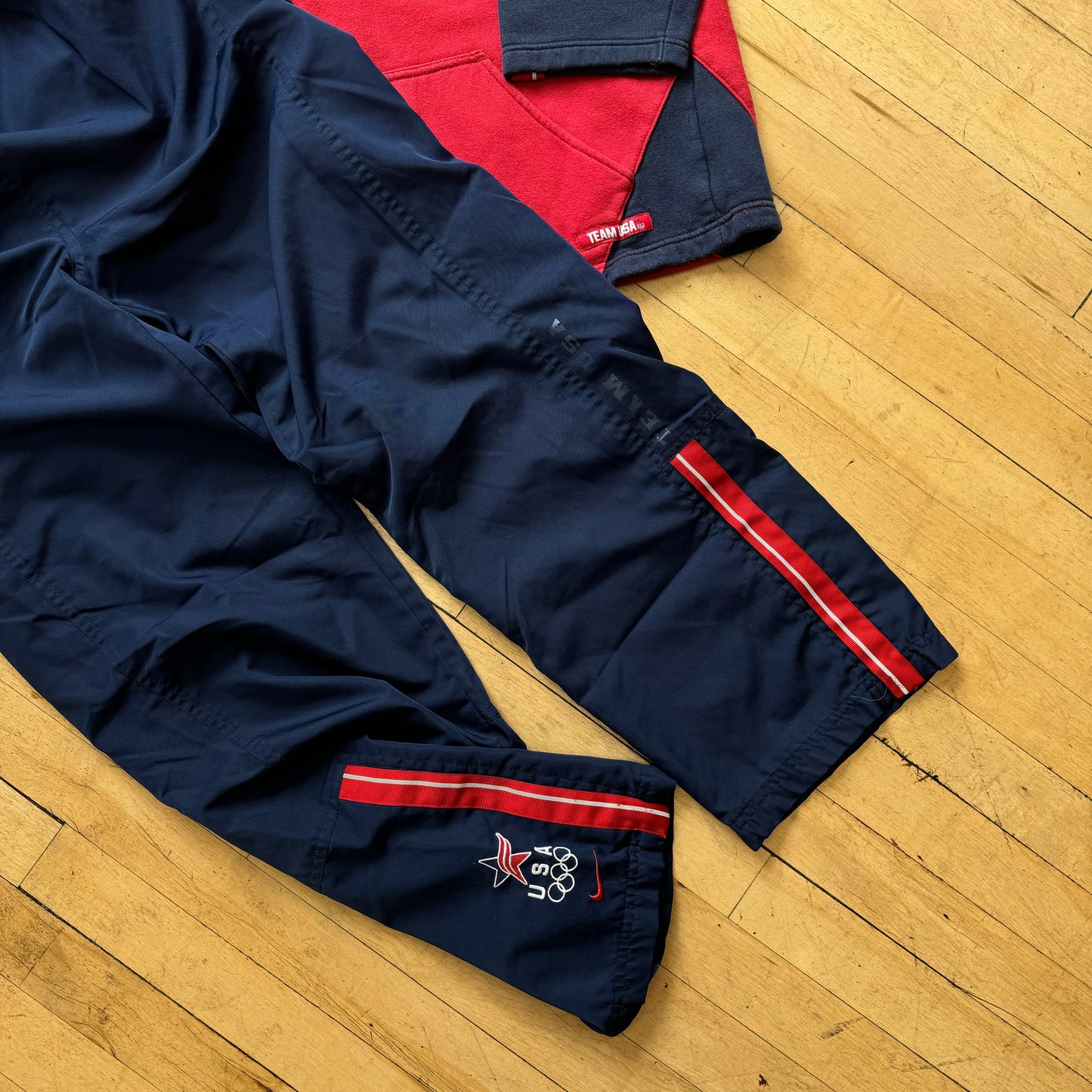 Vintage Nike Team USA Hoodie & Track Pants Sz M