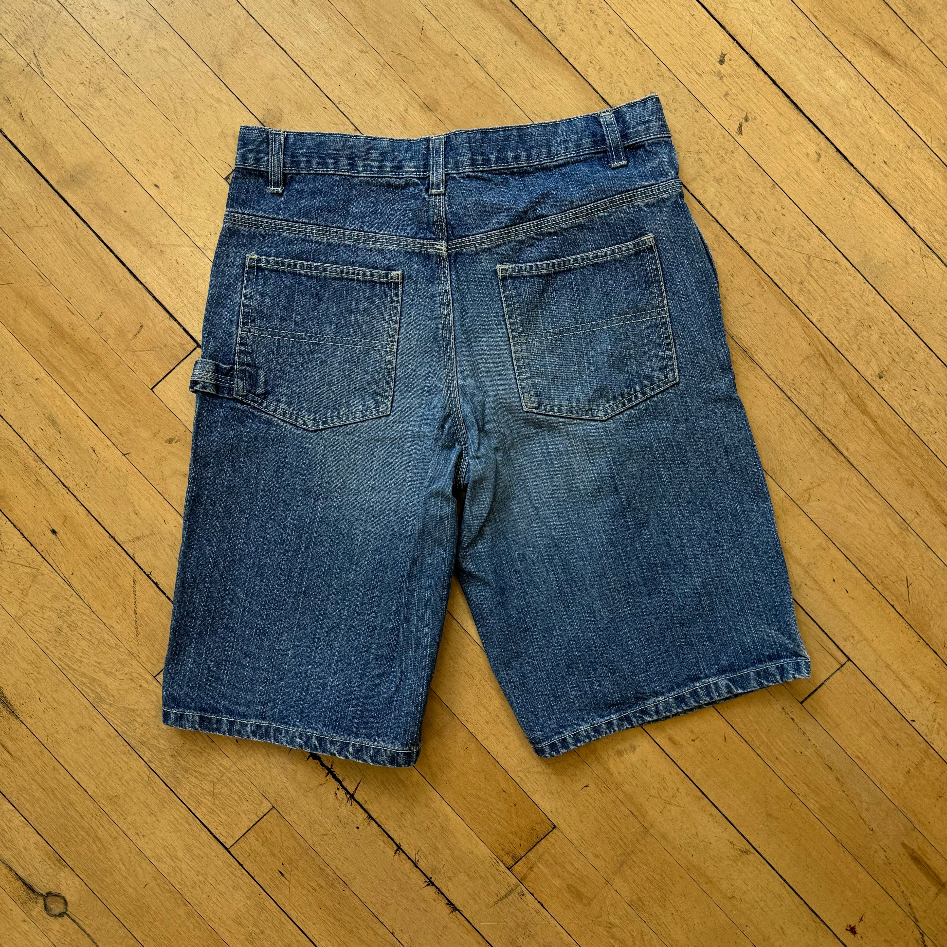 Vintage Faded Glory Denim Jean Shorts Sz 12